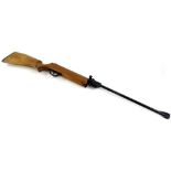 An El Game Range Master Spanish air rifle, with beech stock, 105cm long.