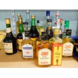 A quantity of mainly Greek alcohol, to include Ouzo, lyraki, Raki, etc.