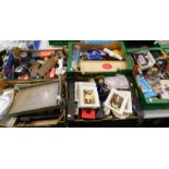 Various tools, tyre pump etc. (5 boxes).