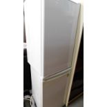 A Lec Elan fridge, and a small freezer with drawers.