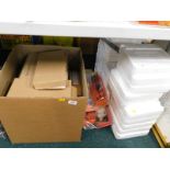 A large quantity of cabinet plates, modern costume type dolls, etc.