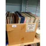 A quantity of LP records, mainly easy listening.