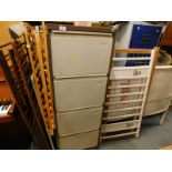 Miscellaneous items, to include metal filing cabinets, fender, etc.