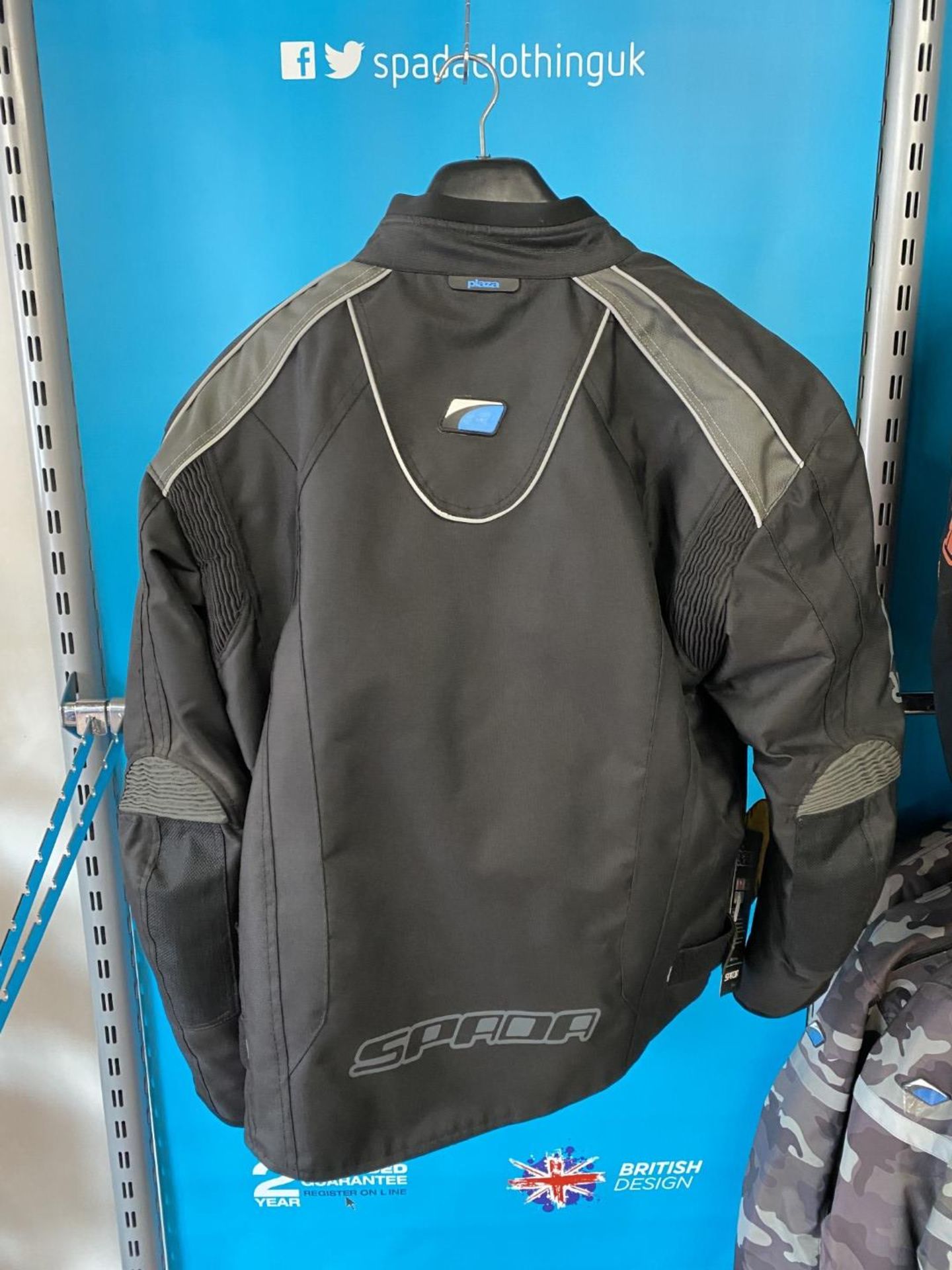 Spada Plaza Jacket Black/Green Medium - Motorcycle / Motorbike Jacket - RRP £79.00 - Image 4 of 5