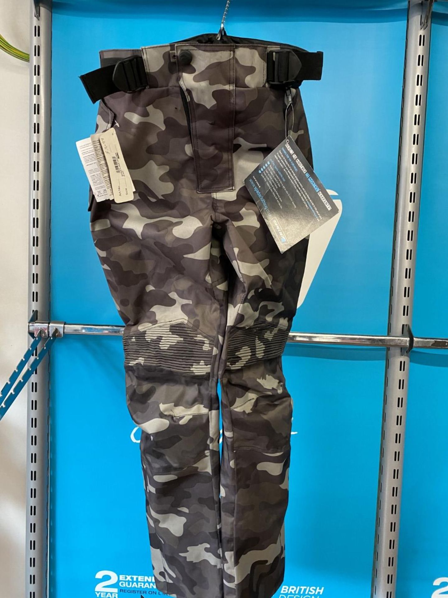 Spada Flage Trouser Camo/Black Large - Motorcycle / Motorbike Trousers - RRP £74.99