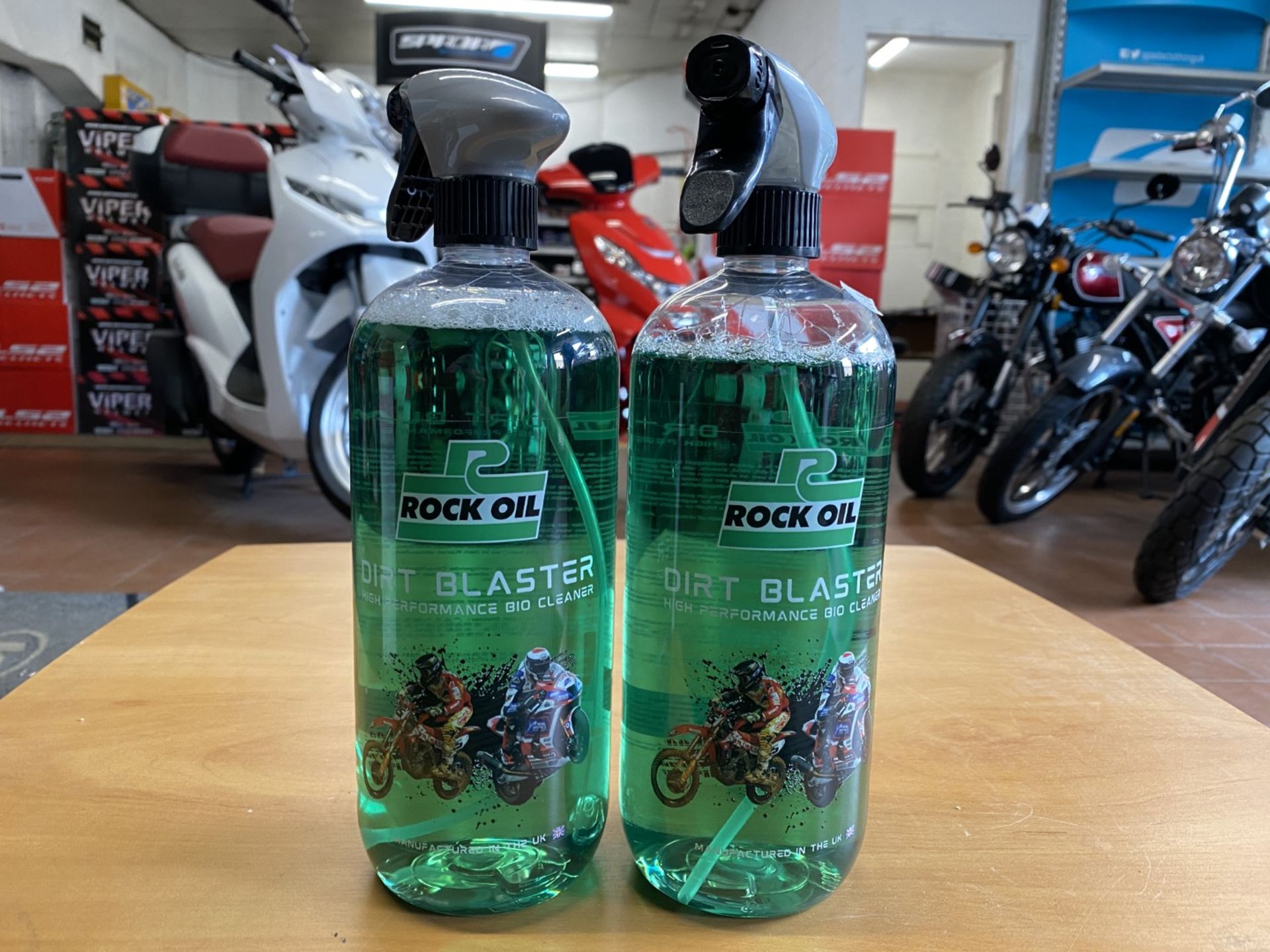 2x Dirt Blaster High Performance Bio Cleaner - ROCK OIL - 1 litre - RRP £6.00 each