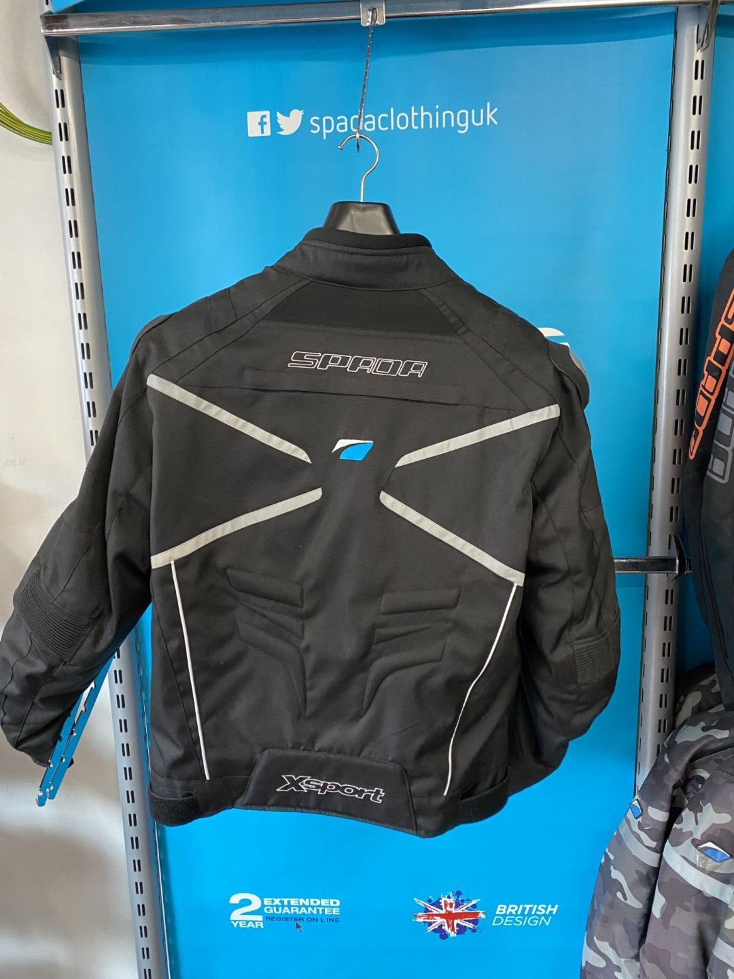 Spada X Sport WP Jacket Black X-Large - Motorcycle / Motorbike Jacket - RRP £114.99 - Image 4 of 5