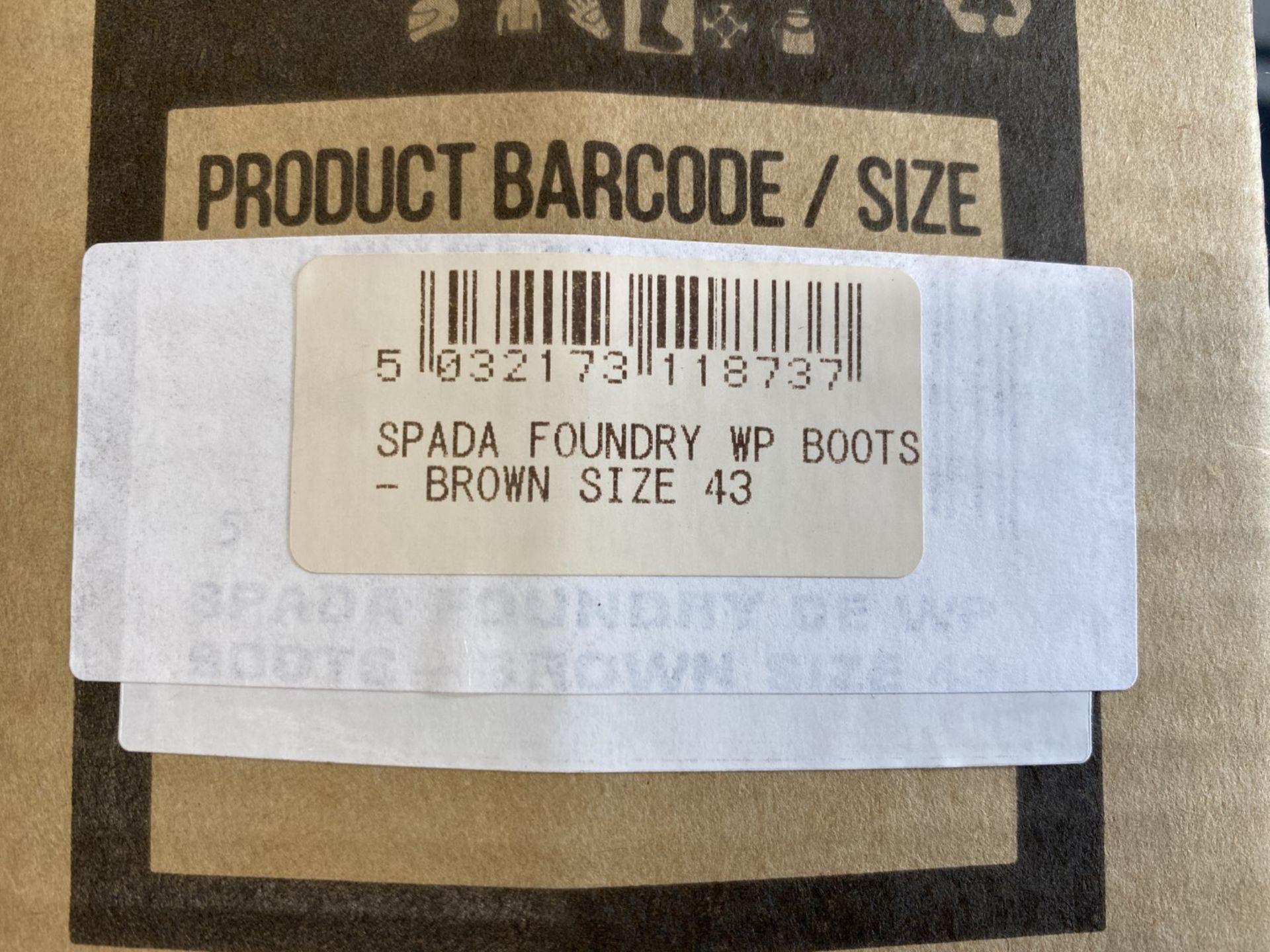 Spada Foundry WP Boots - Size 43 - Brown - Motorcycle / Motorbike Boots - Moto footwear - RRP £89.99 - Image 5 of 5