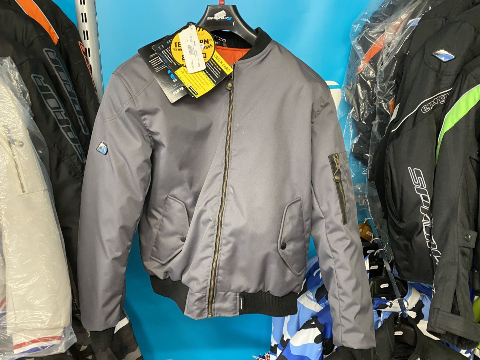 Spada Airforce 1 Jacket Platinum Medium - Motorcycle / Motorbike Jacket - RRP £99.99 - Image 4 of 4