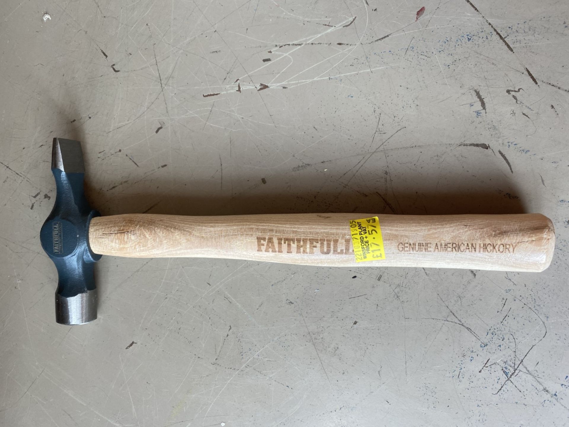 NEW Faithfull joiners hammer