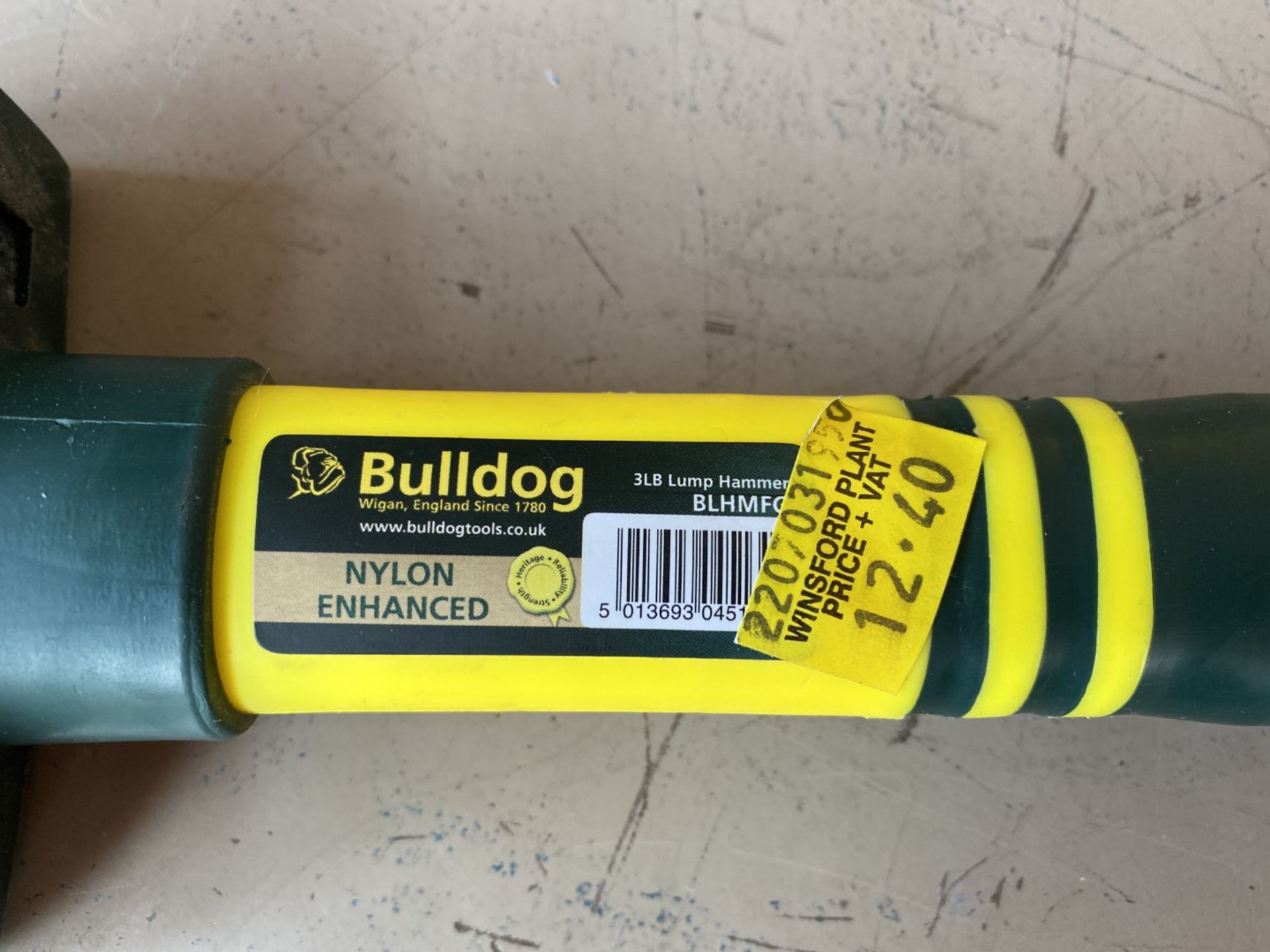 NEW Bulldog 3lb lump hammer RRP £12.40 - Image 2 of 2