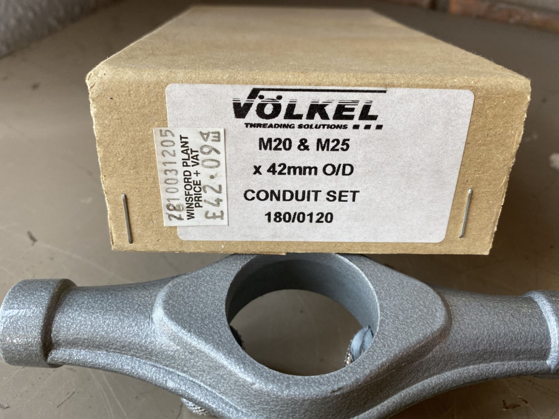 Volkel M20 & M25 x 42mm O/D conduit set - Image 2 of 2