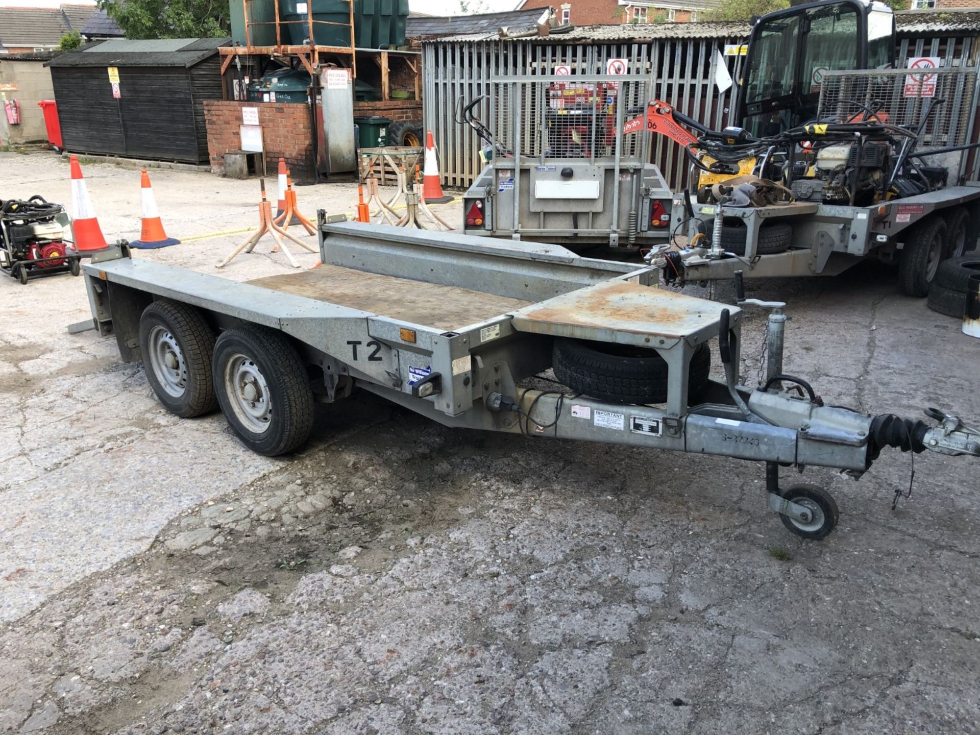 Ifor Williams Plant Trailer, Type 2Hb GX84