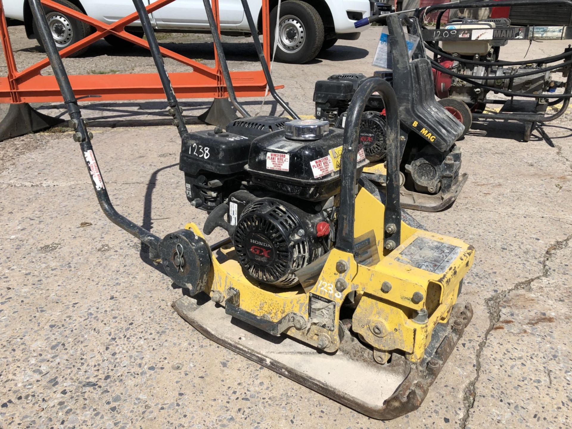 Bomag Wacker Plate Compactor, Type BP 10/35, 2015 - NOT TESTED