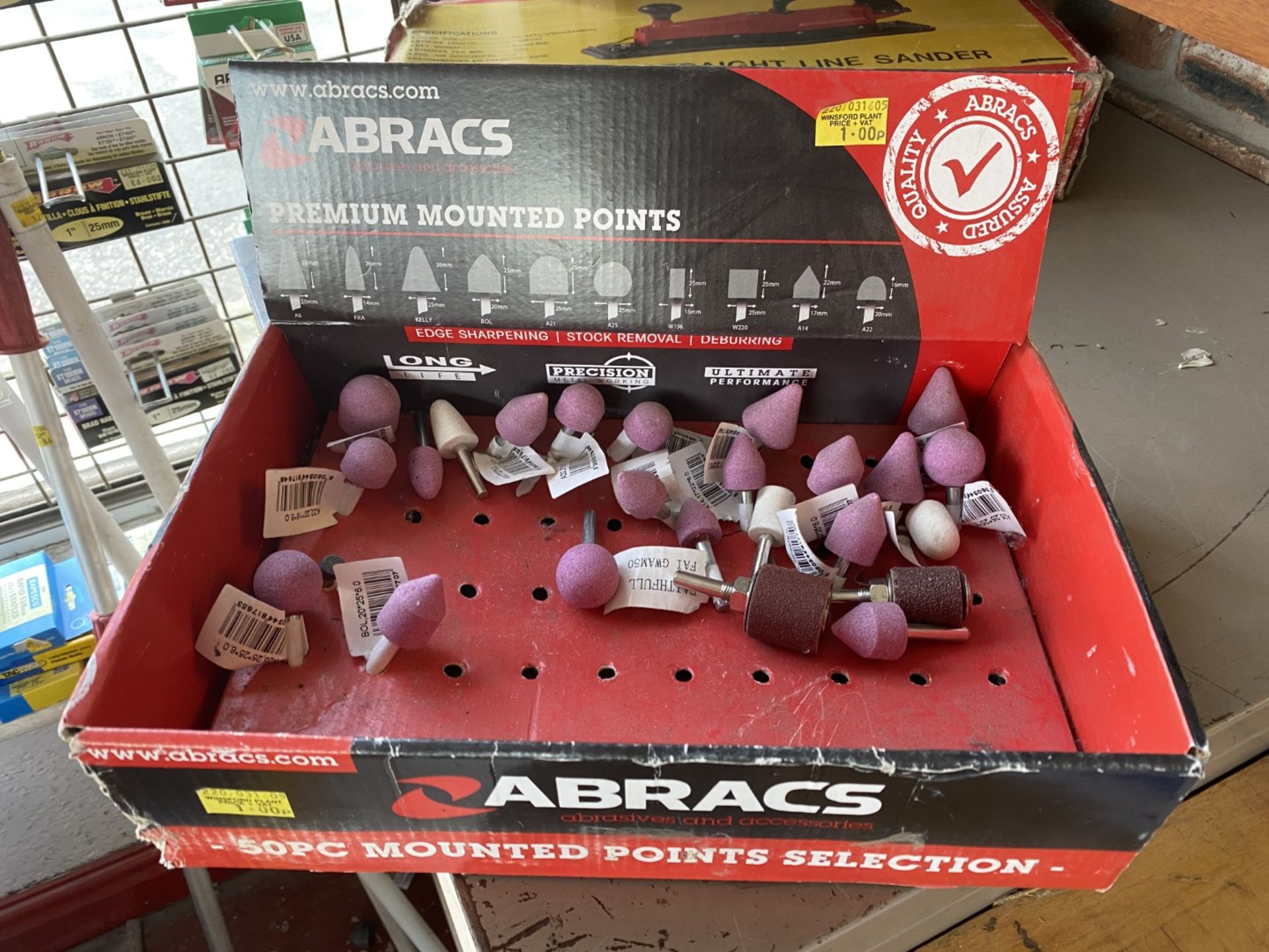 Abracs assortment of mounted points