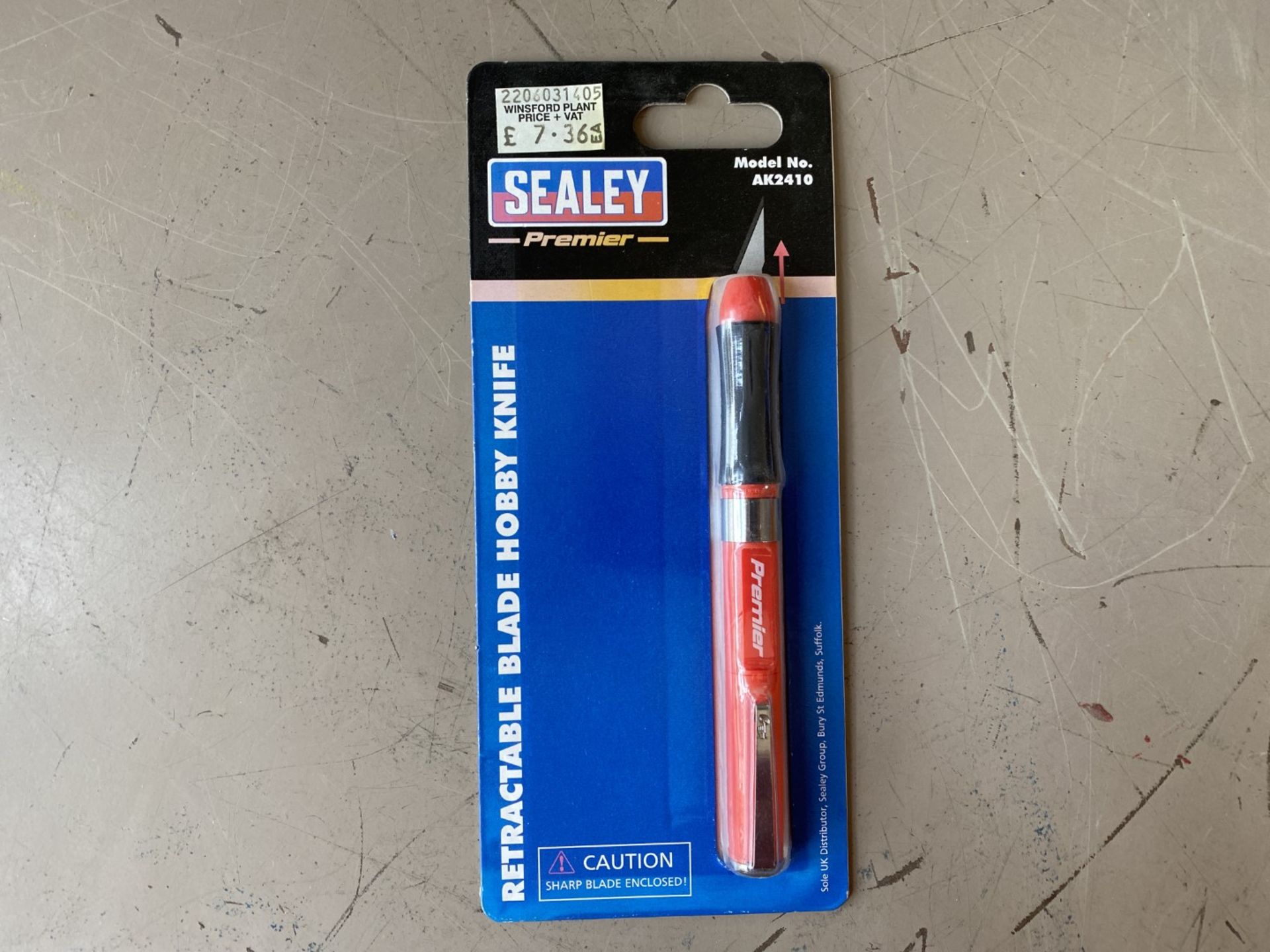 NEW Sealey hobby knife, RRP £7.36