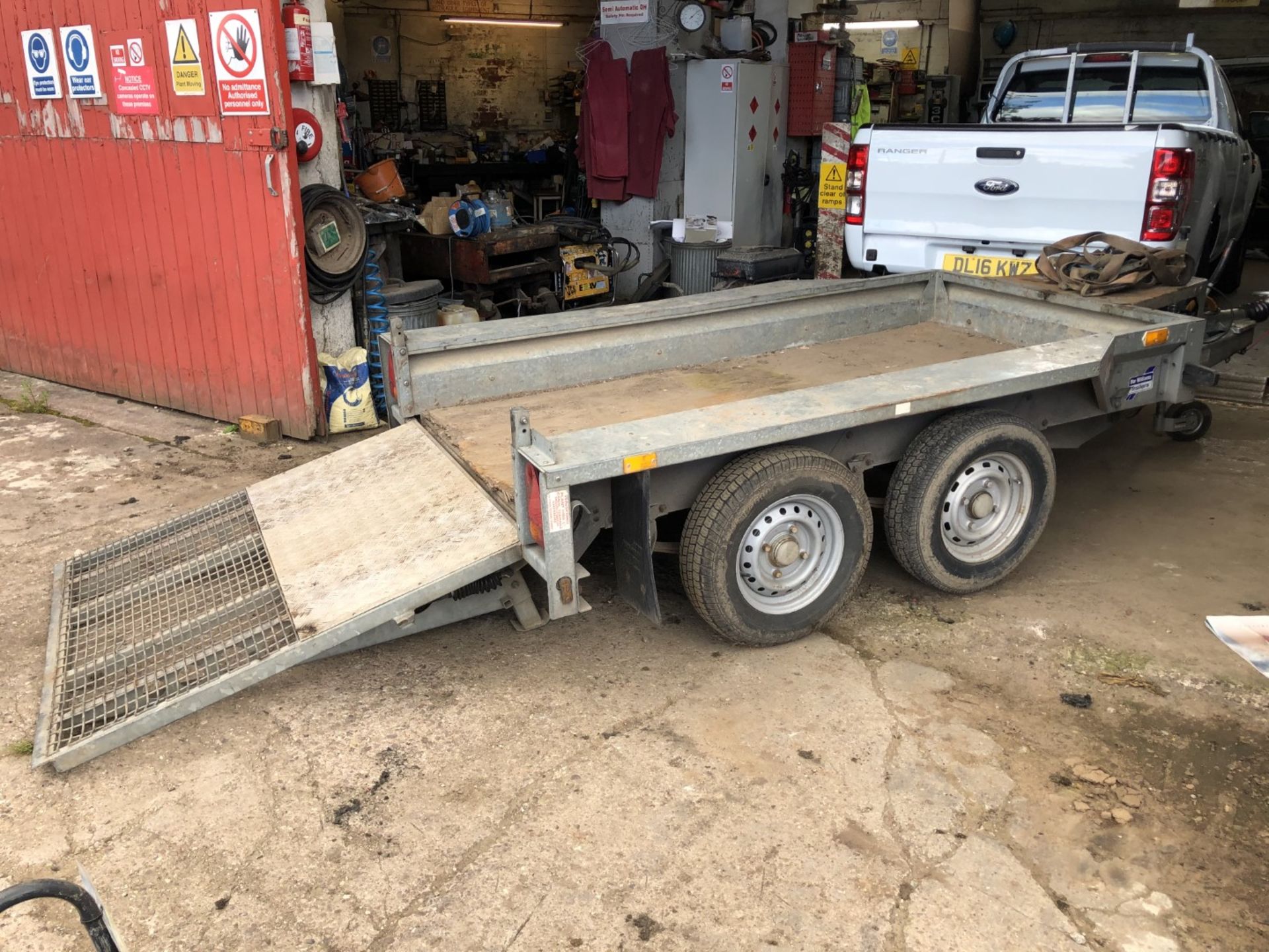 Ifor Williams Plant Trailer, Type 2Hb GX84
