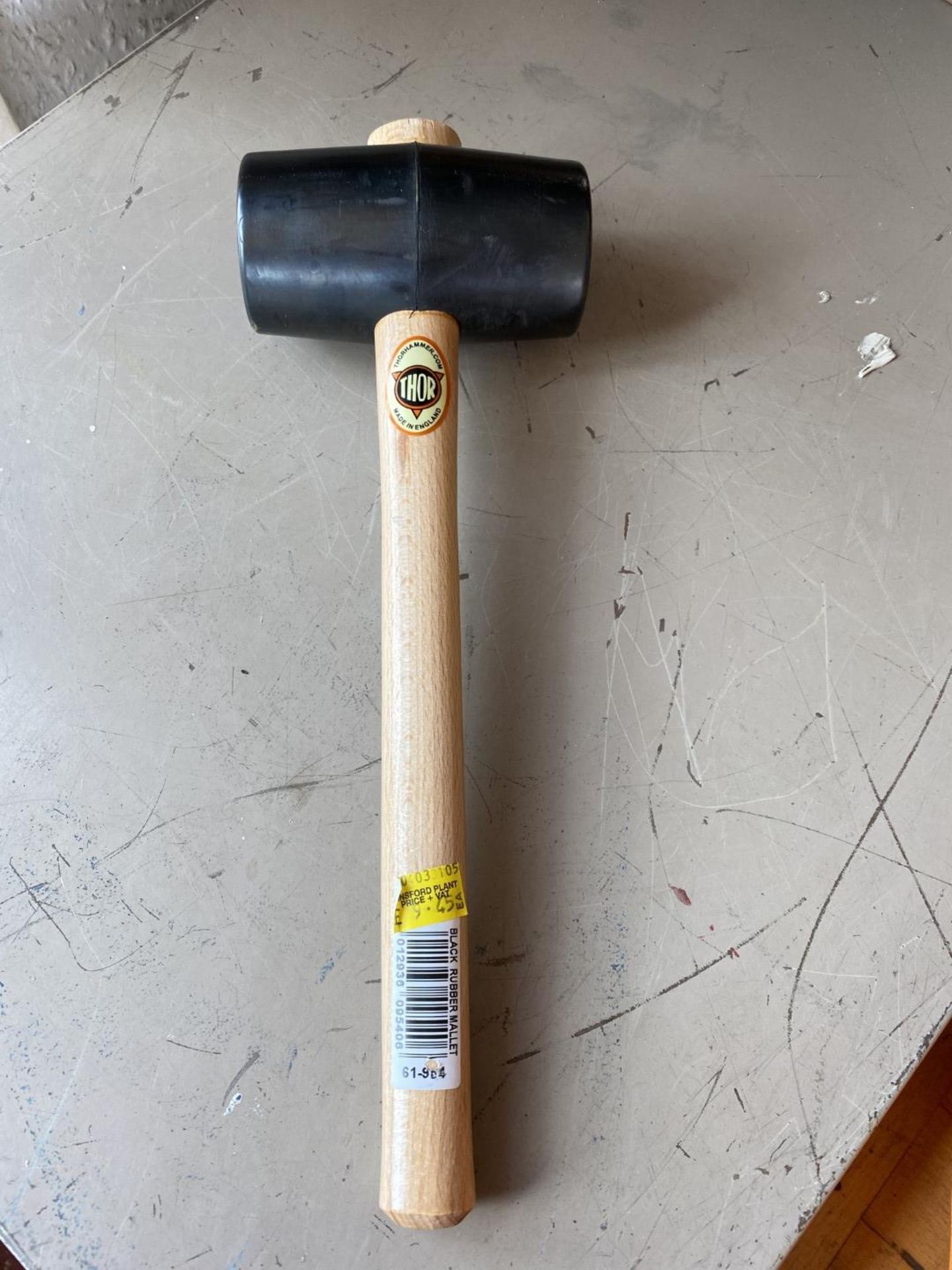 Thor rubber mallet, RRP £9.45