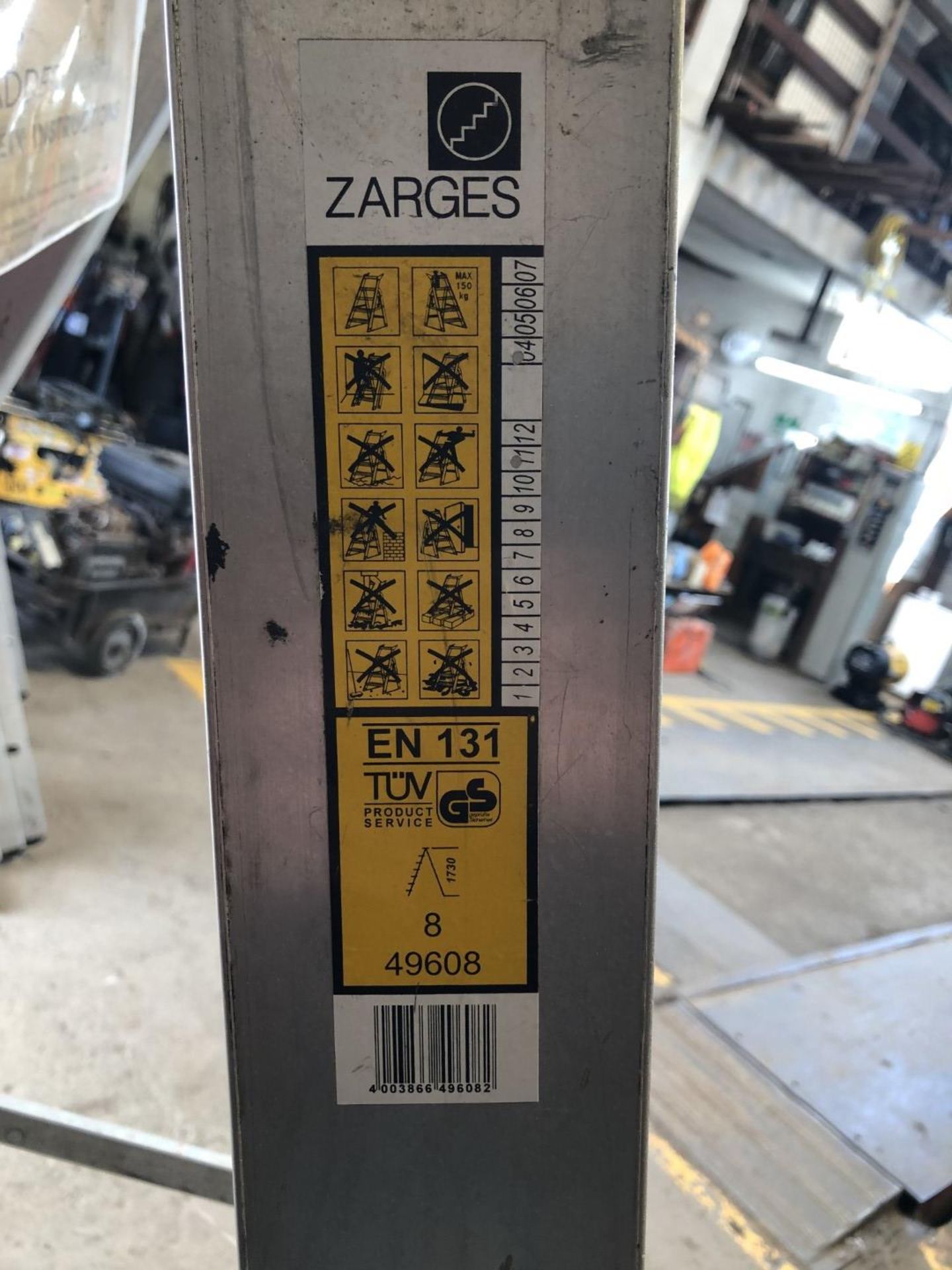 Zarges 49608 stepladder - Image 2 of 3