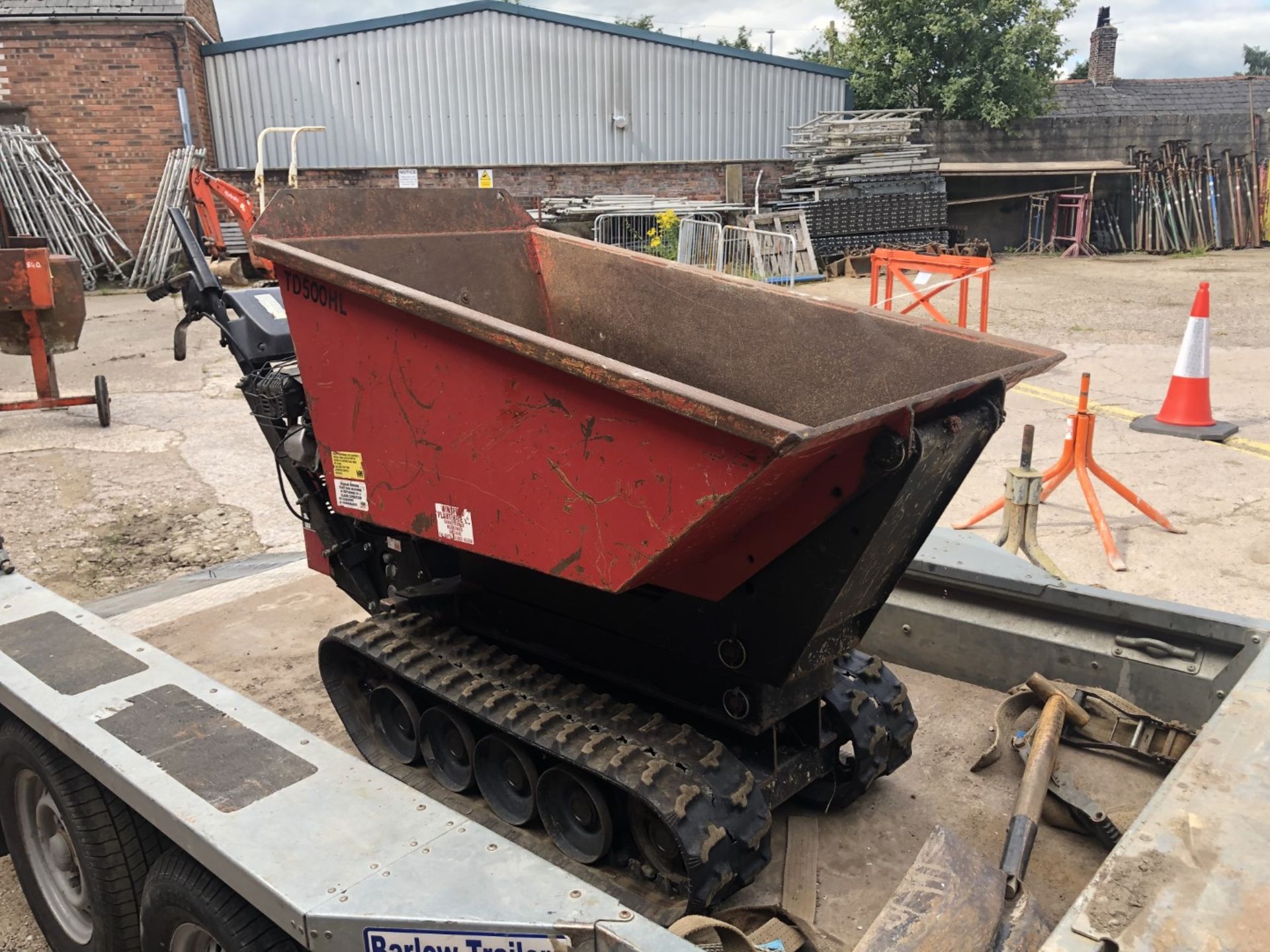 Seddons TD500HL High Lift Tracked Power Dumper - NOT TESTED - Image 6 of 8