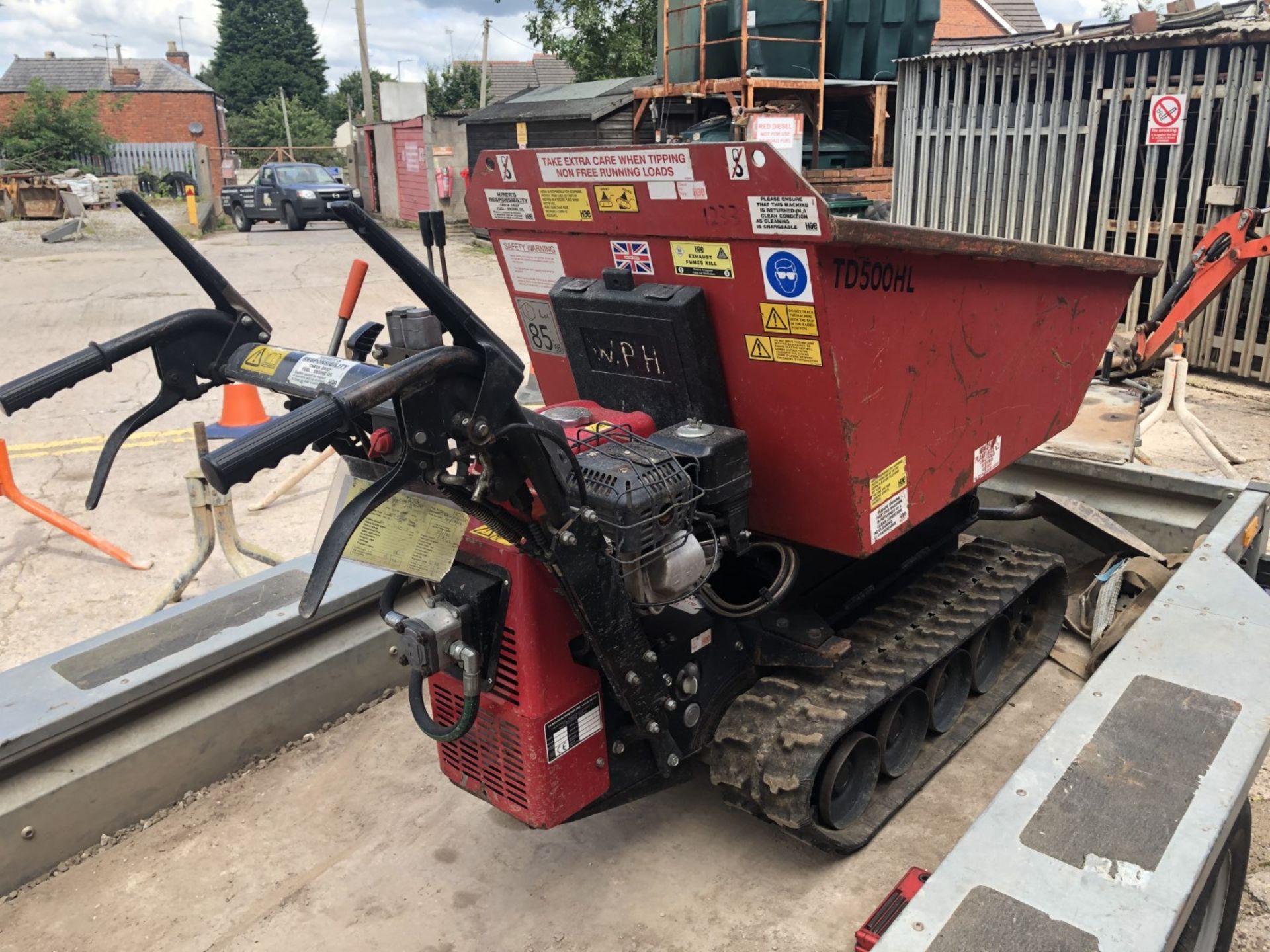 Seddons TD500HL High Lift Tracked Power Dumper - NOT TESTED - Image 5 of 8