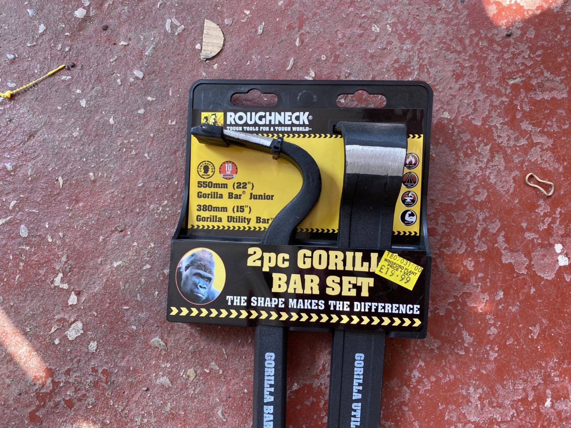 NEW Roughneck 2 piece gorilla bar set RRP £19.99 - Image 2 of 2