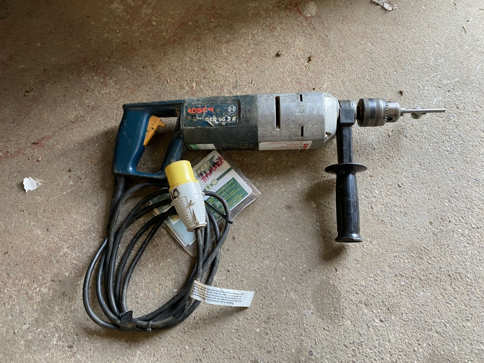 Bosch GSB 90-2E impact drill, 110v - NOT TESTED - Image 2 of 5