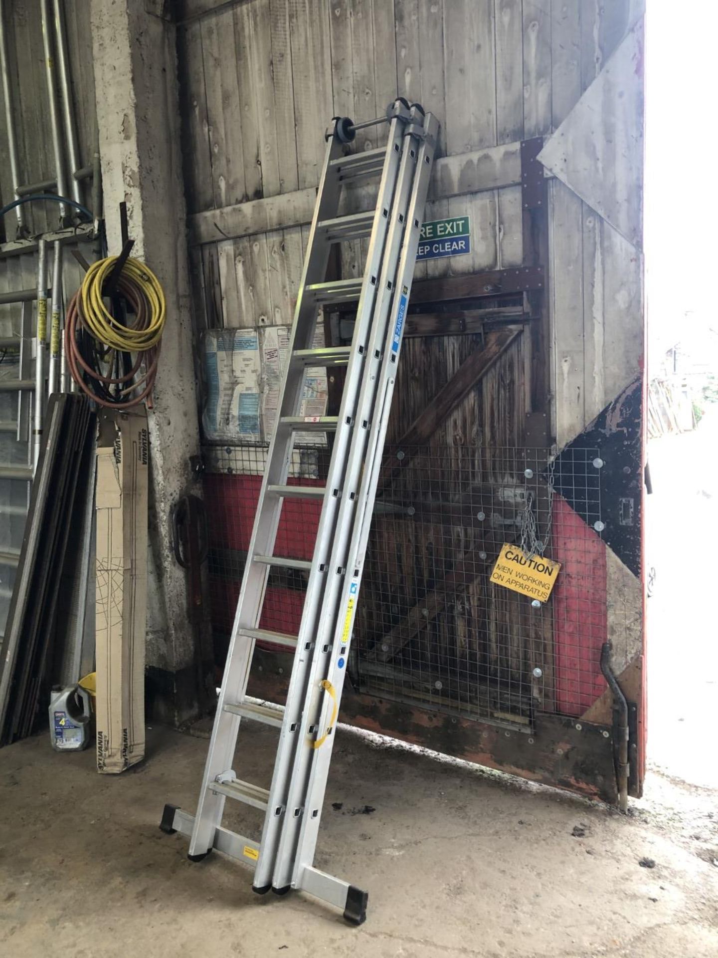 Zarges 41522 three section ladders