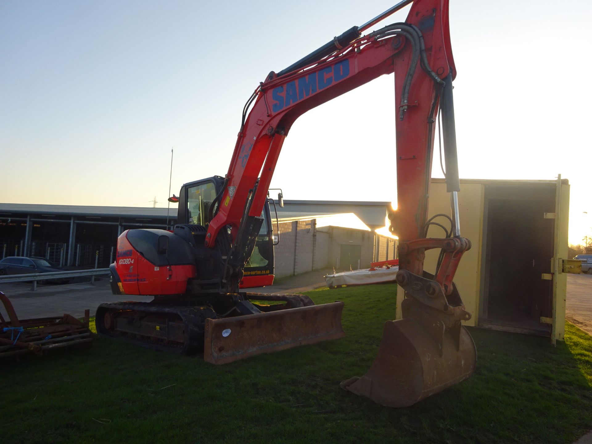 2016 8T KUBOTA DIGGER - KX080 - 4 - 4500 HOURS