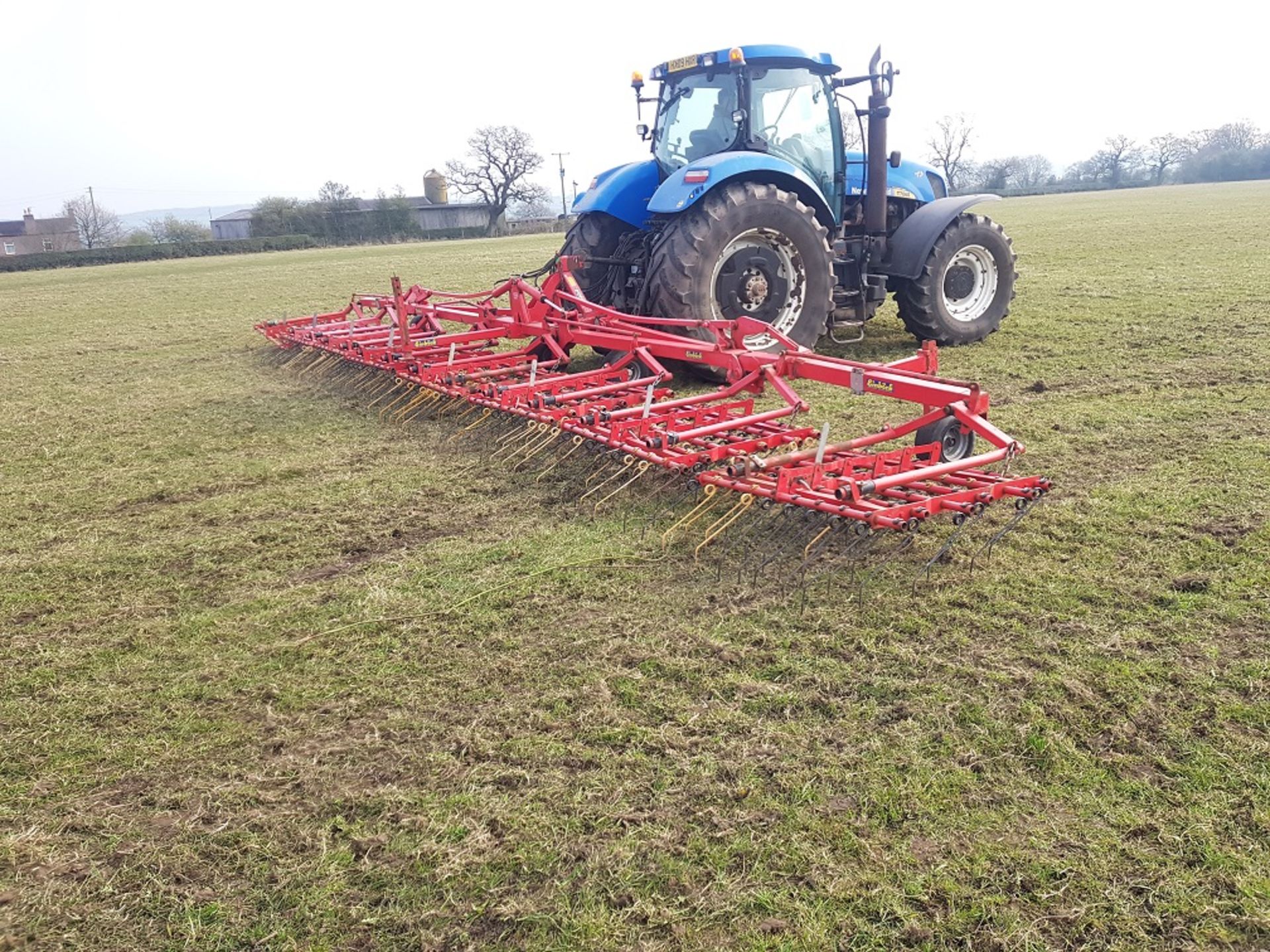 12M EINBOCK HYD FOLDING GRASS HARROWS - Image 2 of 5