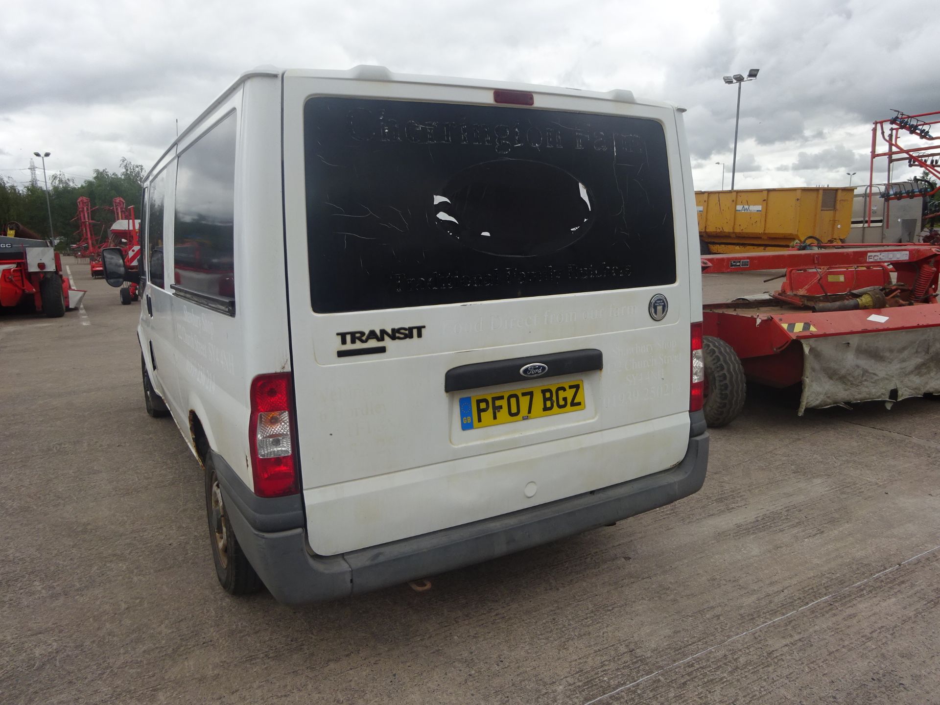 2007 FORD TRANSIT CHILLER VAN - Image 4 of 4