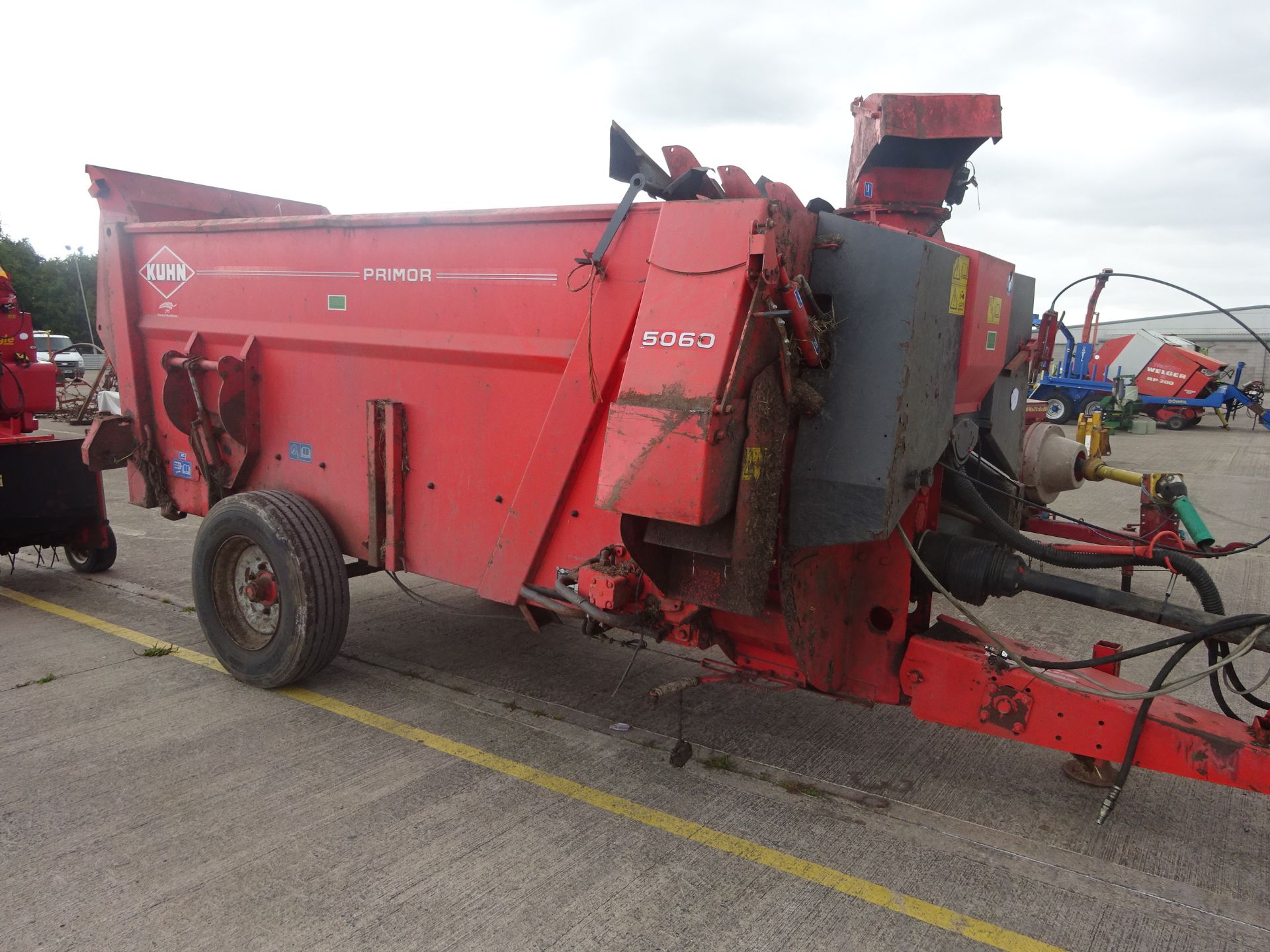 KUHN PRIMOR 5060 TRAILED STRAW CHOPPER - Image 3 of 3