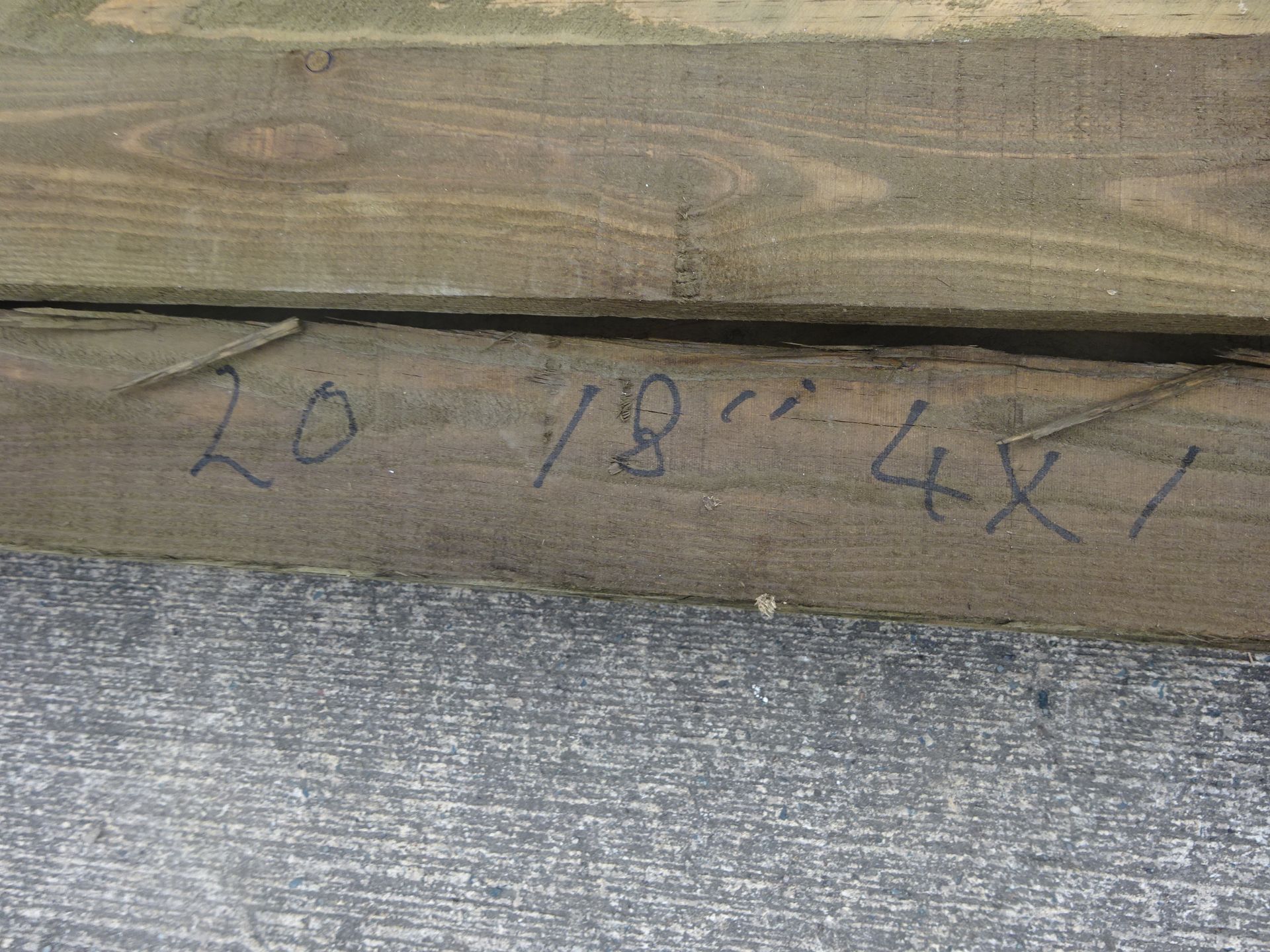 40 X 18FT (4X1) SAWN TIMBER