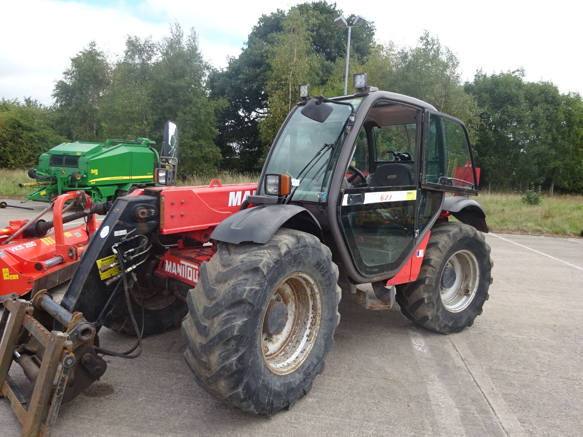 2005 MANITOU MLT 627TURBO PALLET TYNES