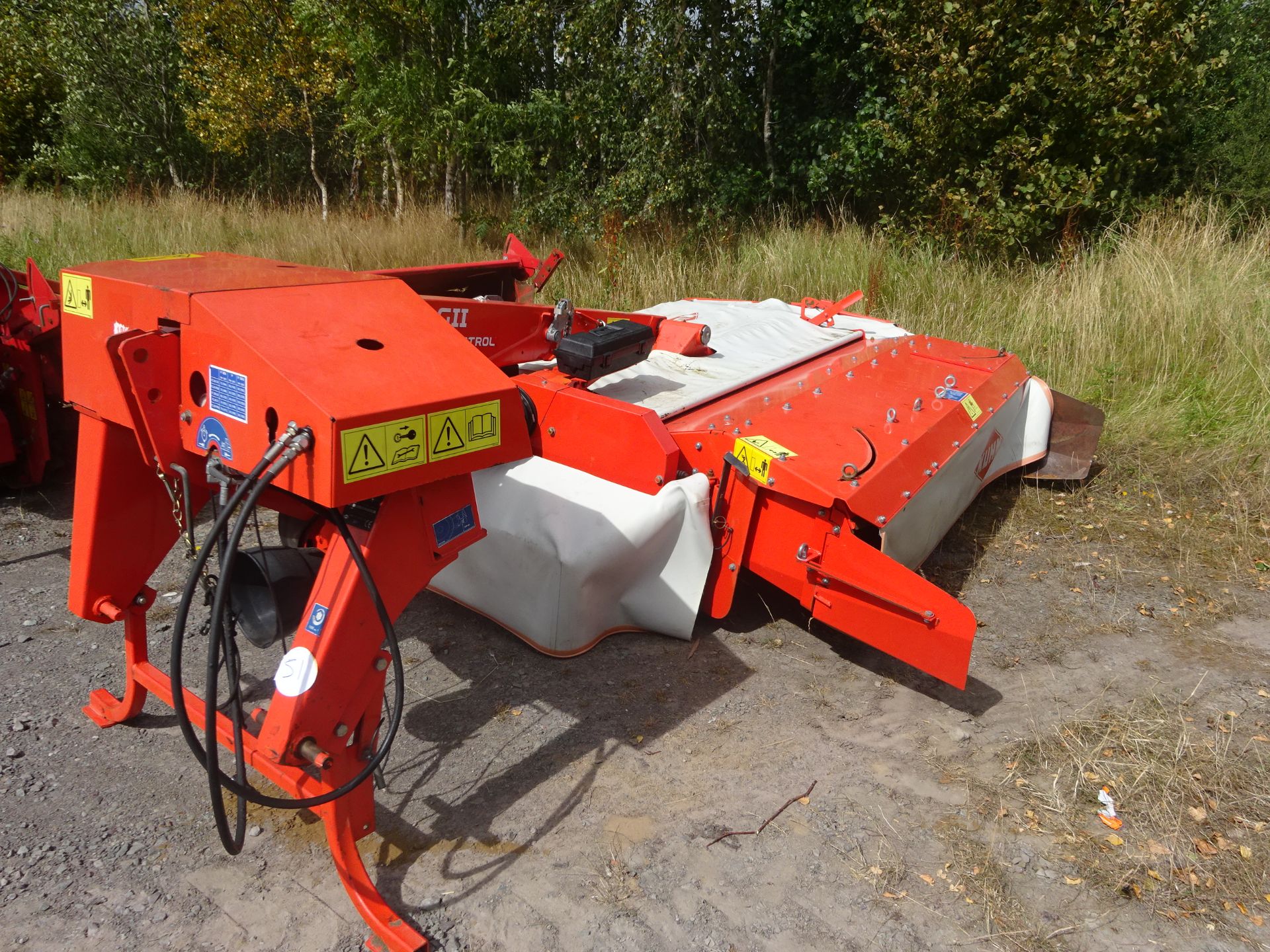 2011 KUHN FC 283 G11-FF 9FT REAR MOUNTED MOWER S/N L0207