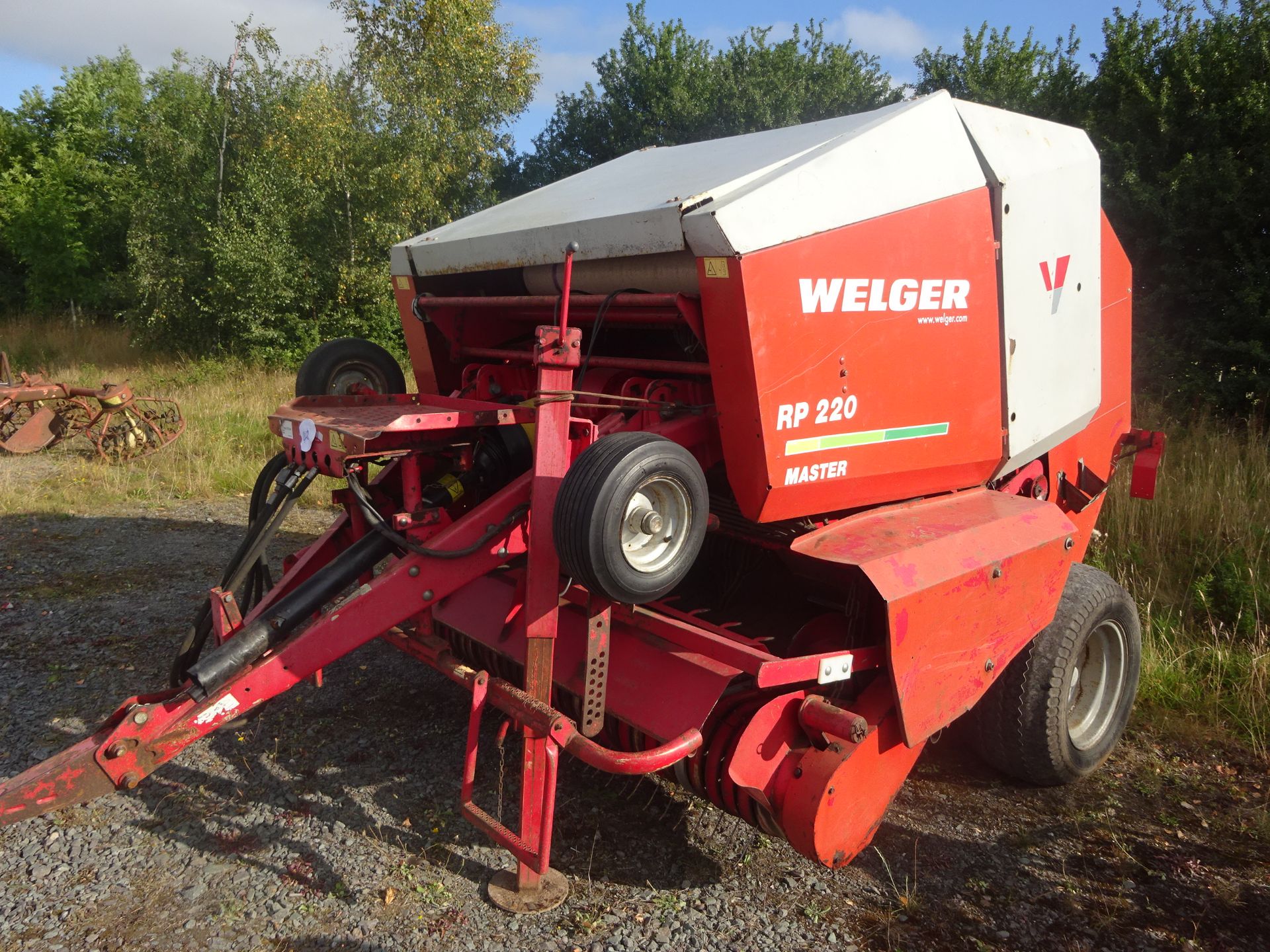 WELGER RP220 MASTER ROUND BALER DROP FLOOR FULL SET OF KNIVES WIDE PICK UP , ROTA FEED GWO