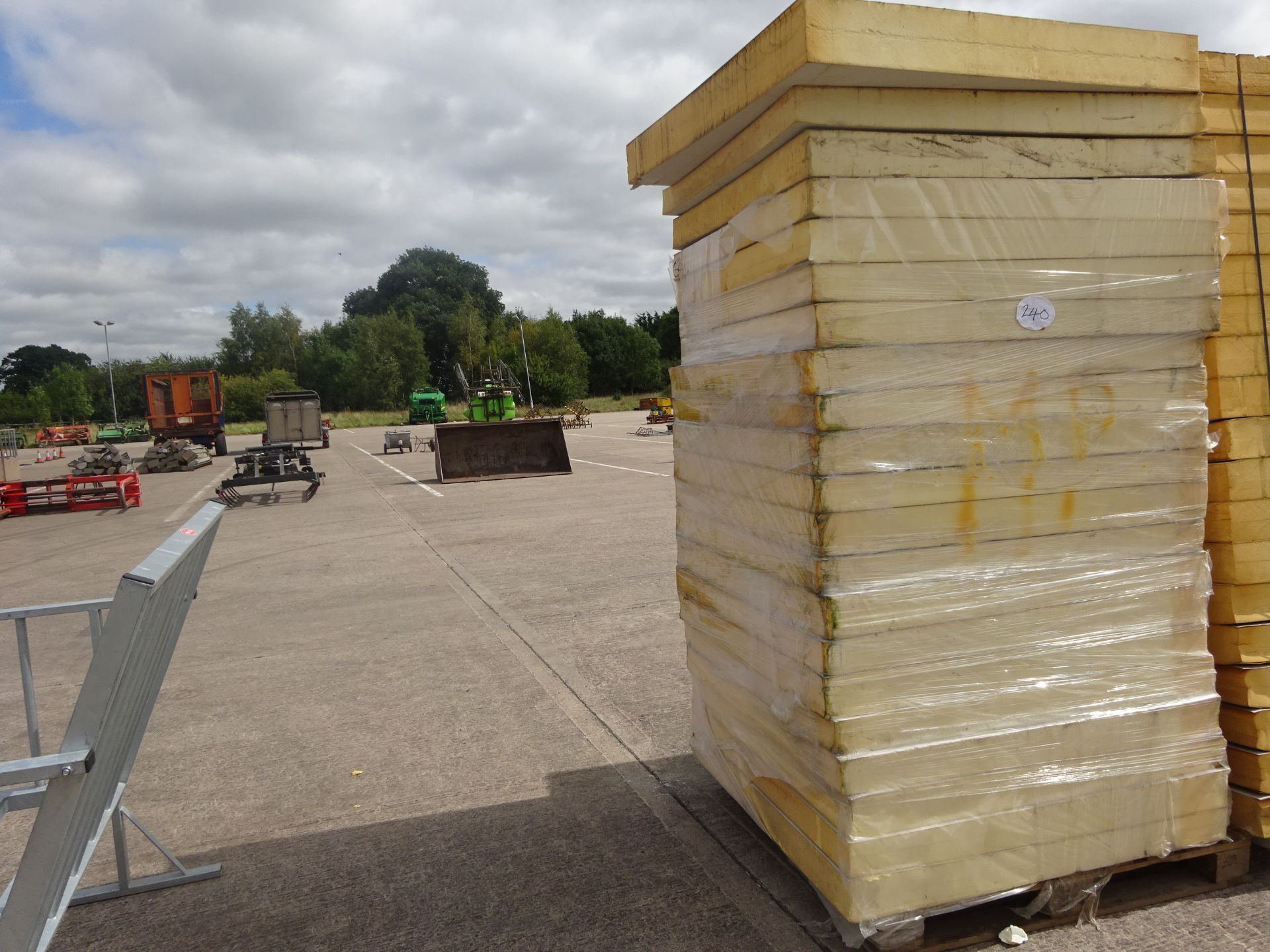 PALLET OF ROOF INSULATION