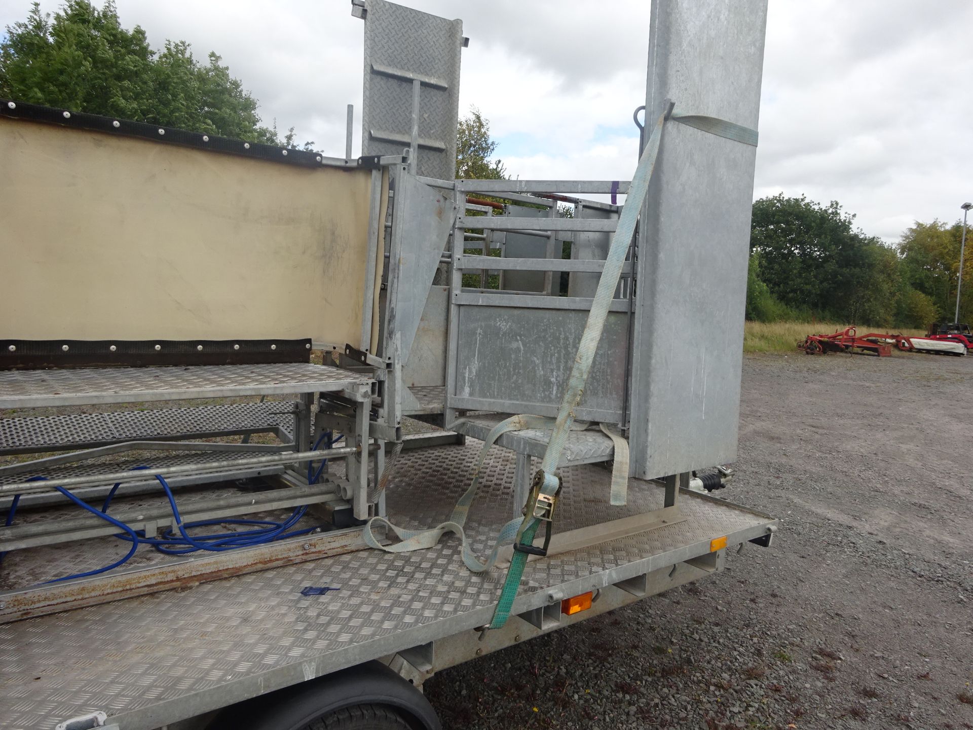 COMBI PLAN SHEEP HANDLING SYSTEM MOUNTED ON AN IFOR WILLIAMS TRAILER - Image 8 of 8