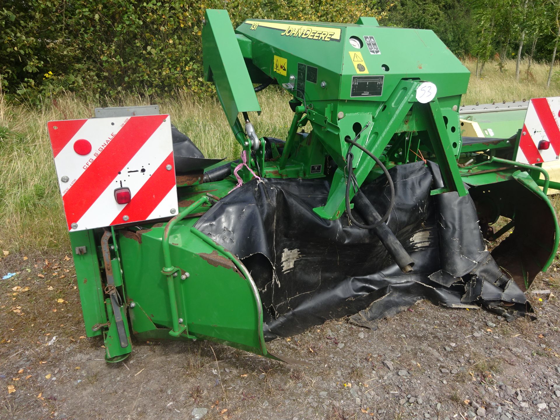 JOHN DEERE 131 10FT FRONT MOUNTED MOWER - Image 3 of 3