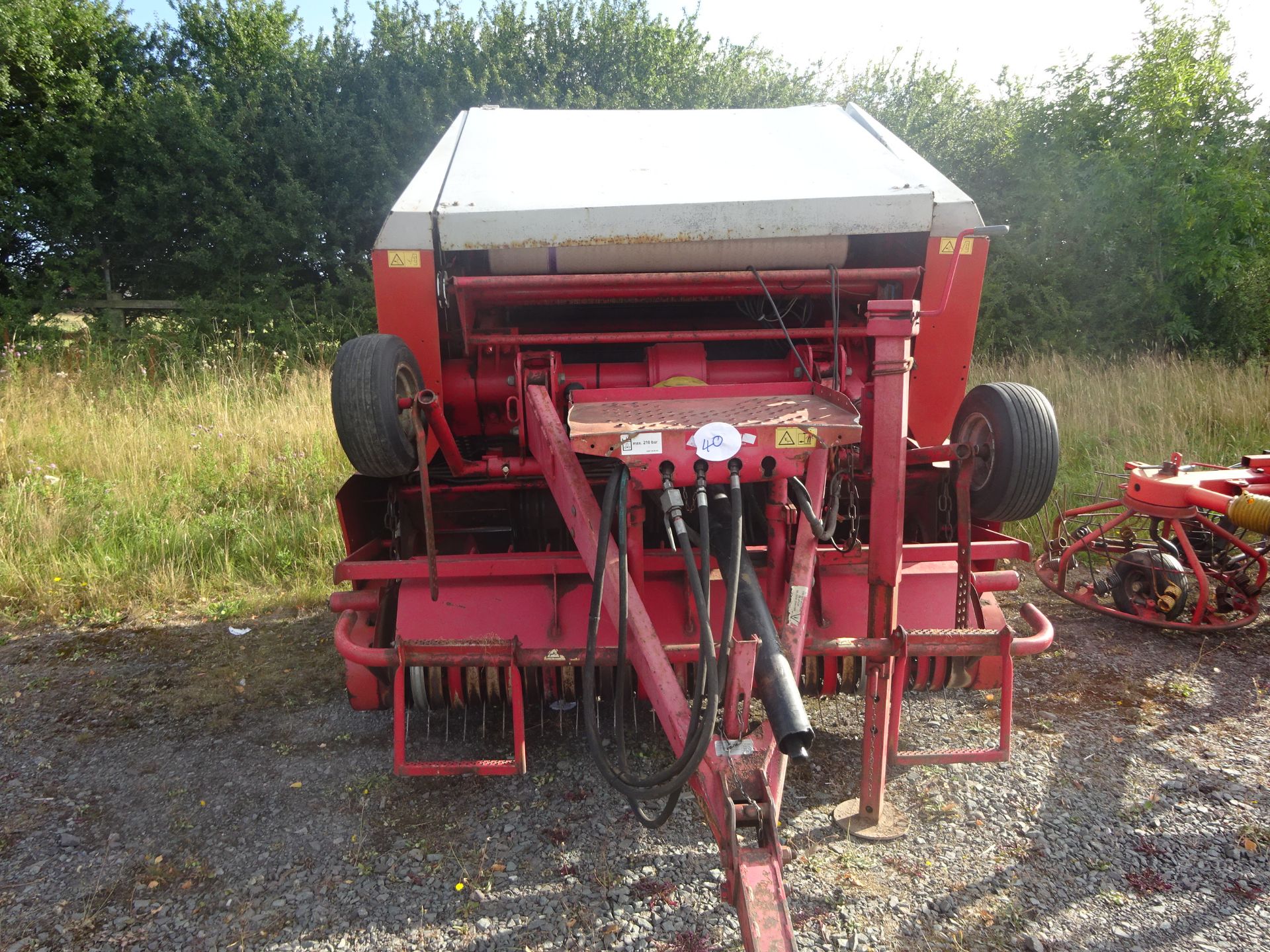 WELGER RP220 MASTER ROUND BALER DROP FLOOR FULL SET OF KNIVES WIDE PICK UP , ROTA FEED GWO - Image 3 of 4