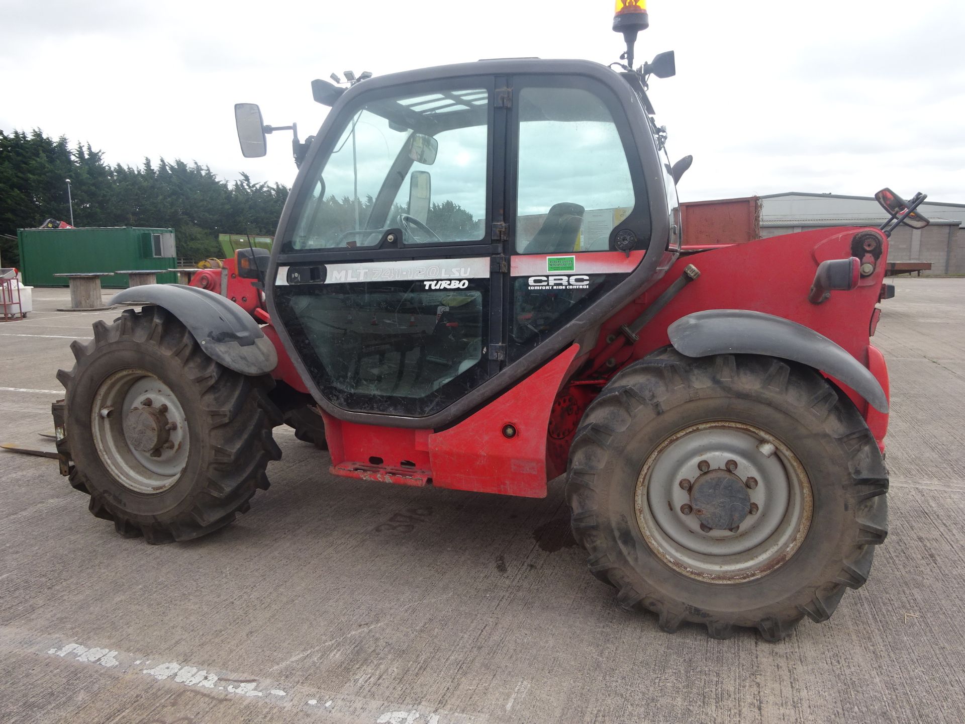 MANITOU MLT 741-120 TURBO YJ 04 WTY C/W PALLET TINES - Image 2 of 5