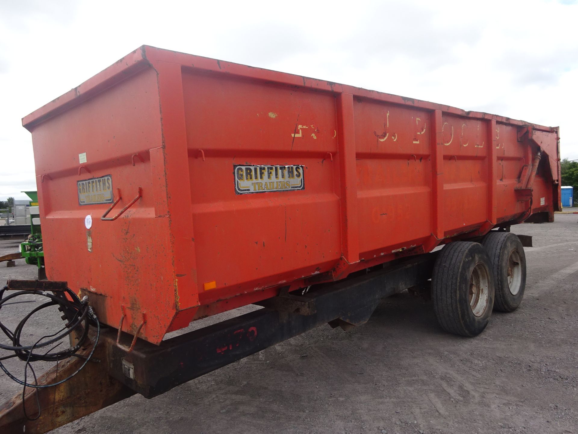 14t GRIFFITHS TRAILER - Image 2 of 3