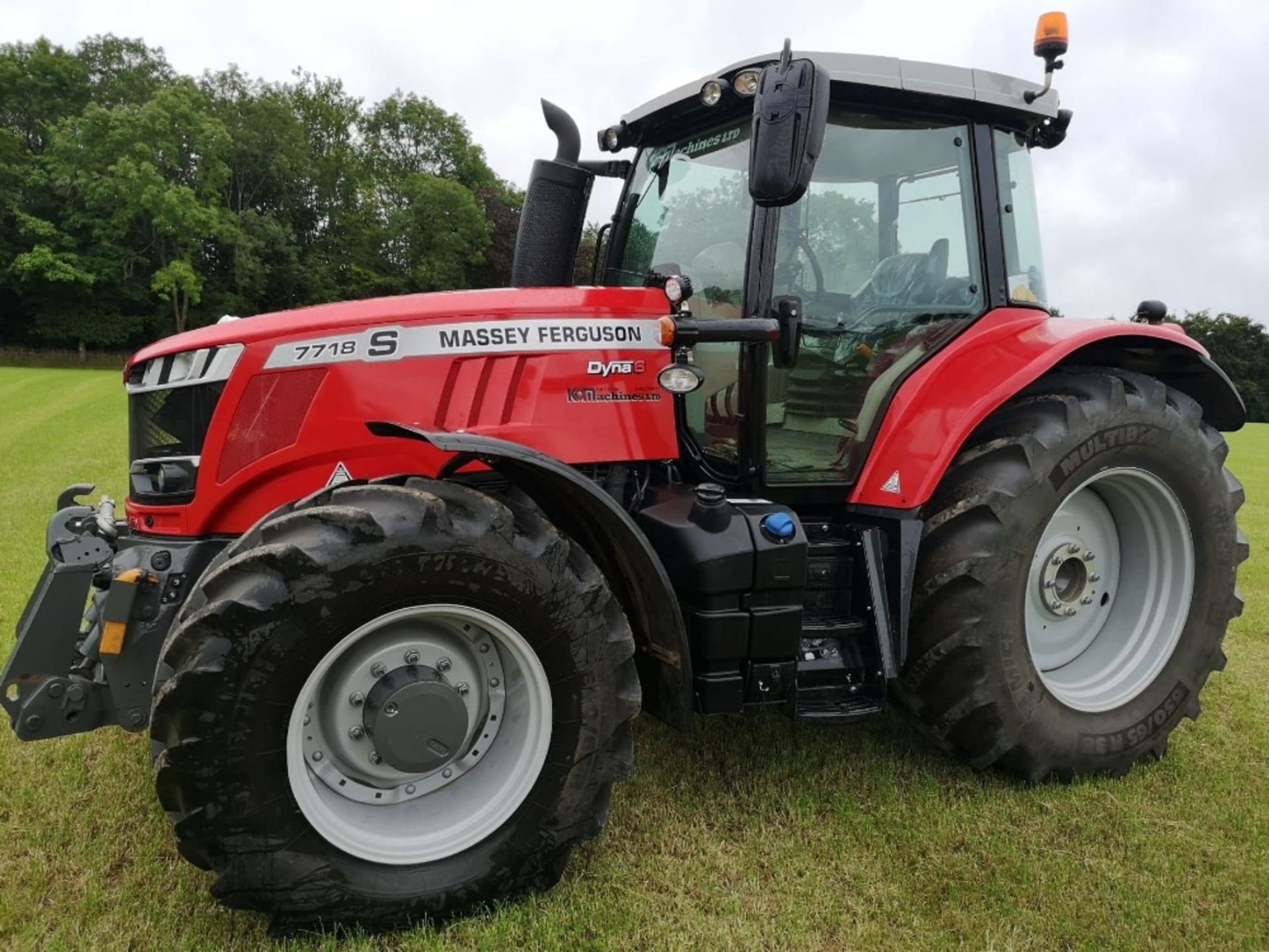 MASSEY FERGUSON S7718 DYNA 6 4WD TRACTOR, FRONT LINKAGE &HYDRAULICS, EFFICIENT RANGE,MANUFACTURER'