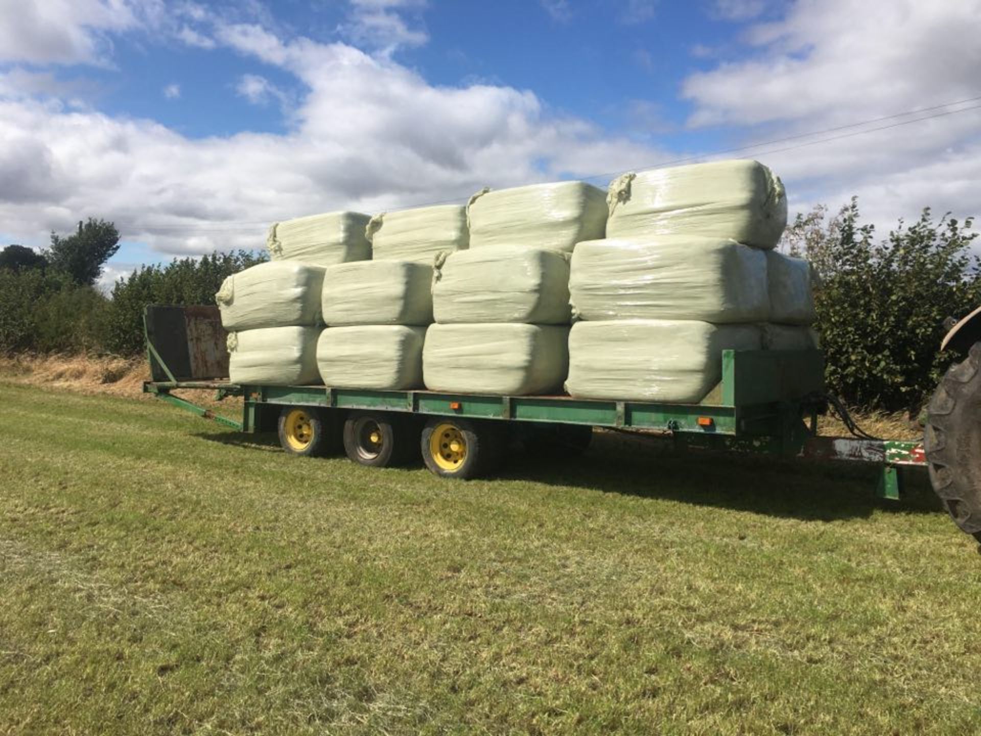 26' TRI AXLE HEAVY DUTY LOW LOADER TRAILER