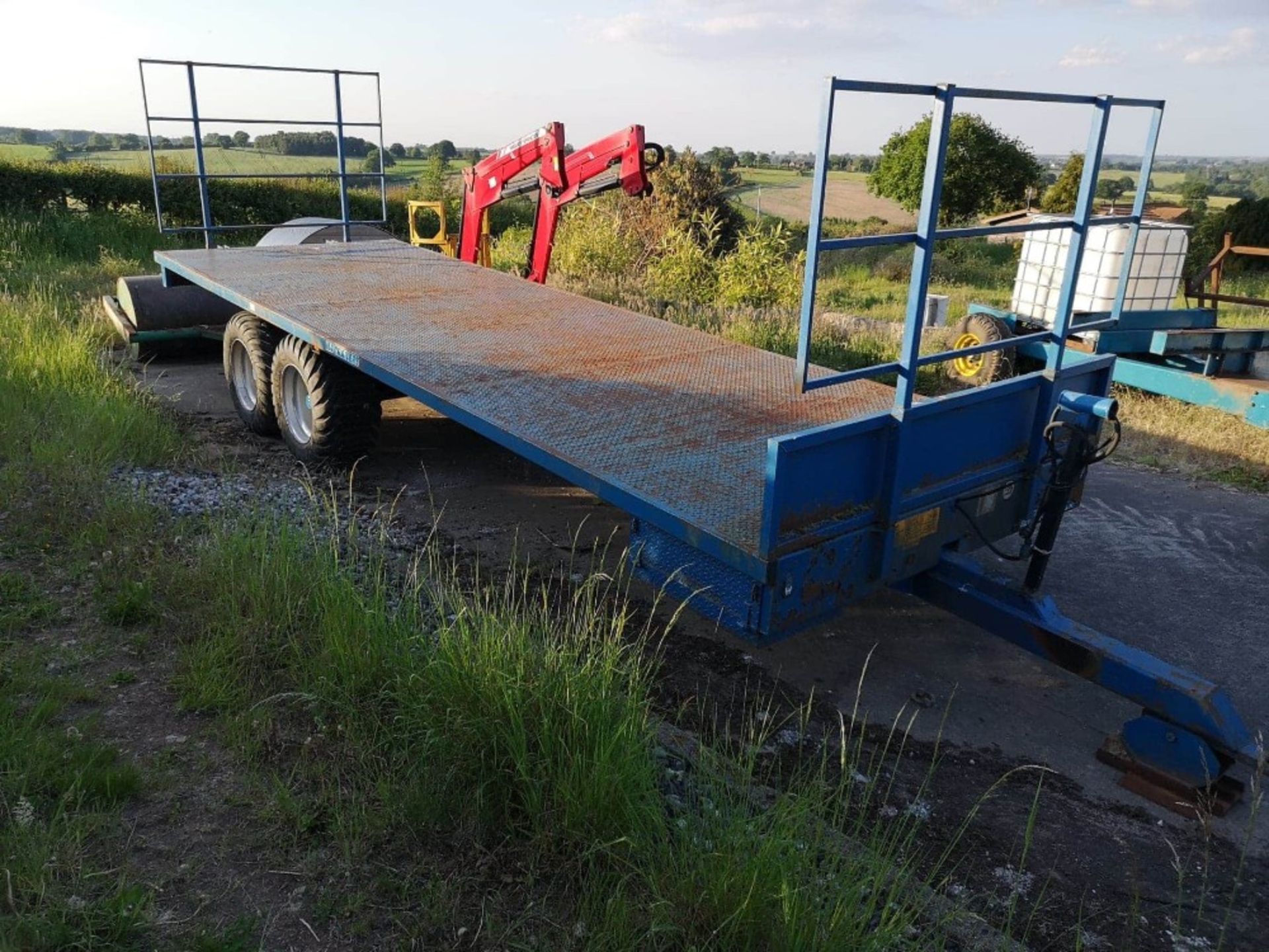 M4 26'TWIN AXLE TRAILER,C/W FLOTATION TYRES 2009