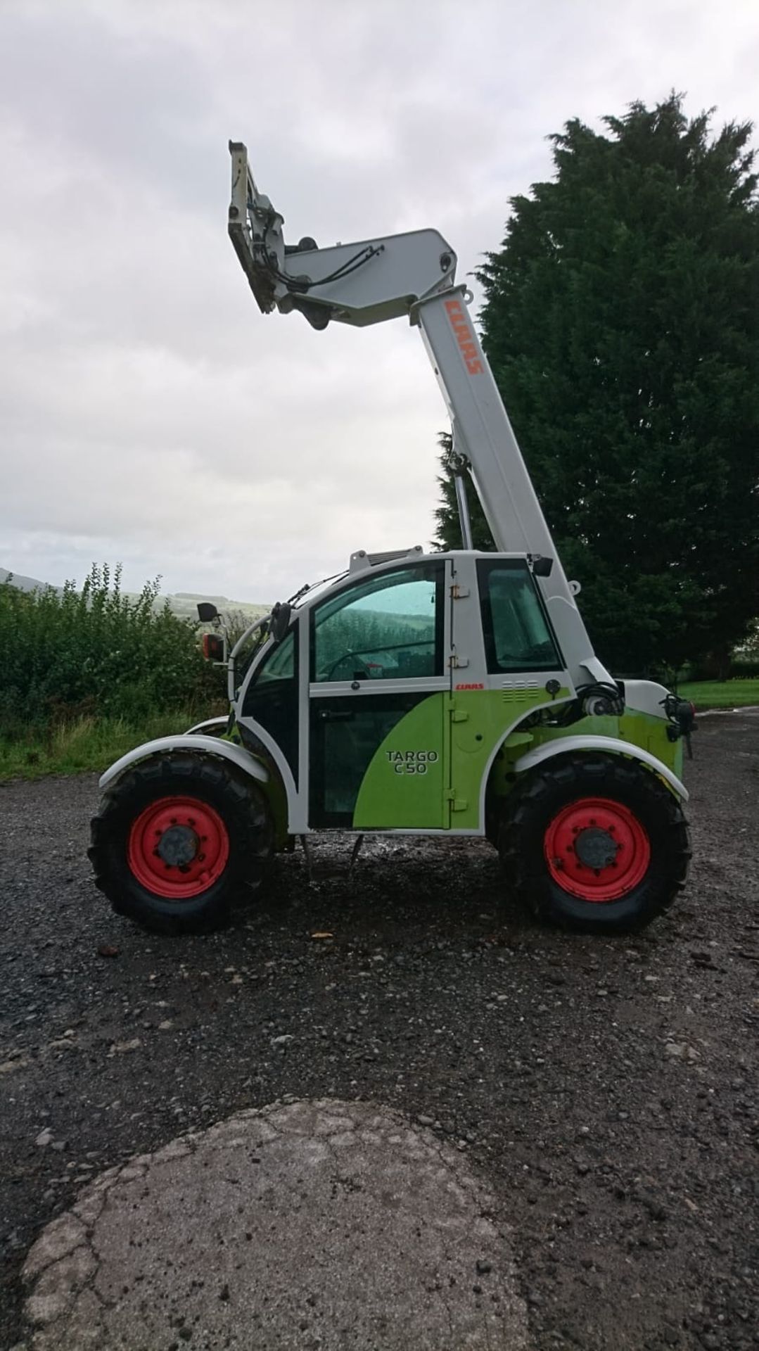 CLAAS TARGO C50 LOADER 8990 hrs (clock stopped recently) DX54 XPO