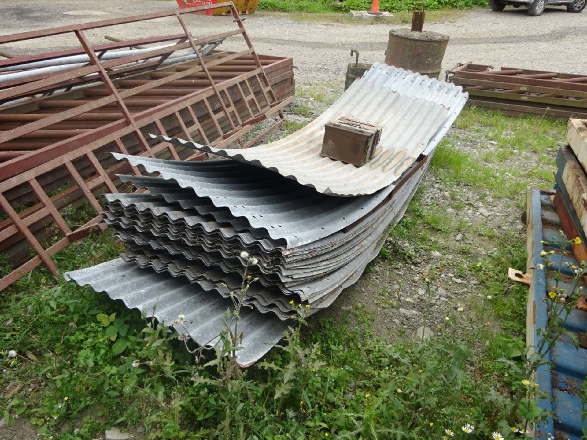 CURVED CORRUGATED GRAIN BIN SHEETING