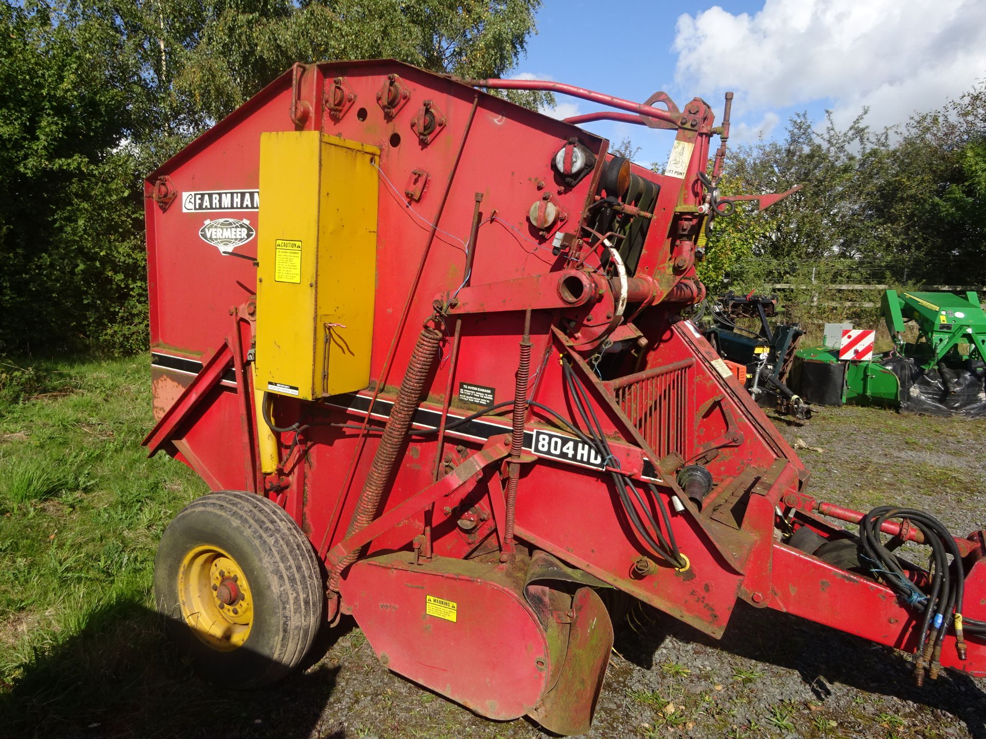 FARMHAND VEERMEER 804 ROUND BALER - Image 2 of 2