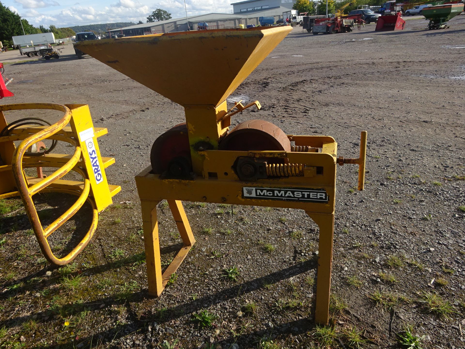 PTO DRIVEN CORN ROLLER MILL MCMASTER - Image 2 of 2