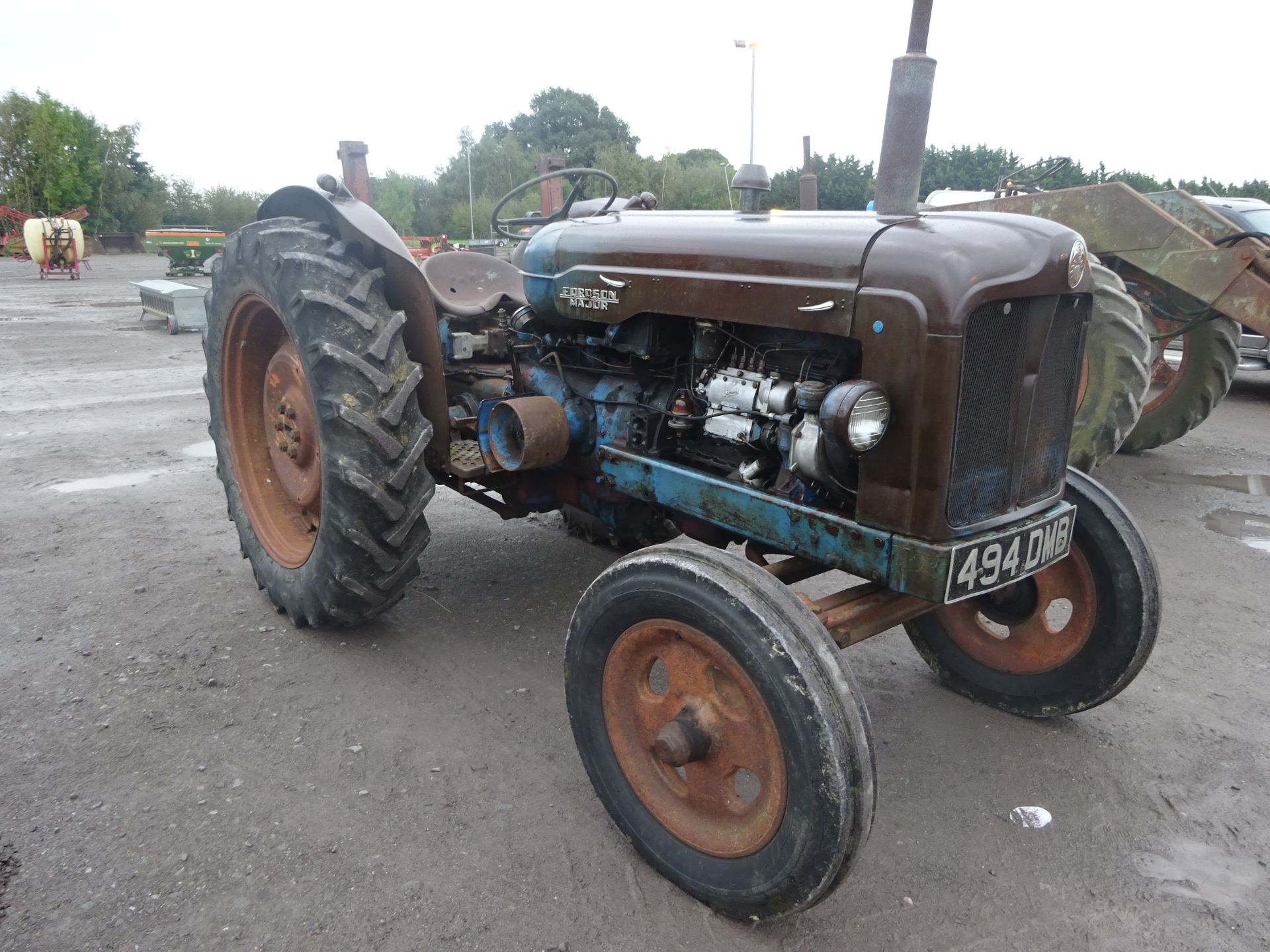 FORDSON MAJOR - 2 PREVIOUS OWNERS REGISTRATION DOCUMENT